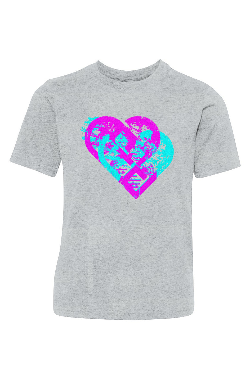 Dueling Hearts - Youth Triblend Crew