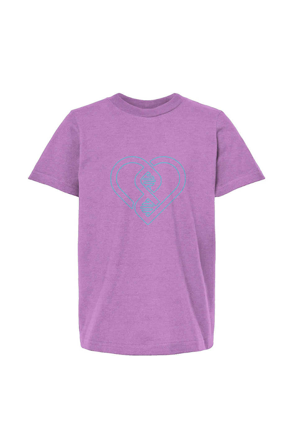 DNA Heat Outline (Aqua) - Youth Tee