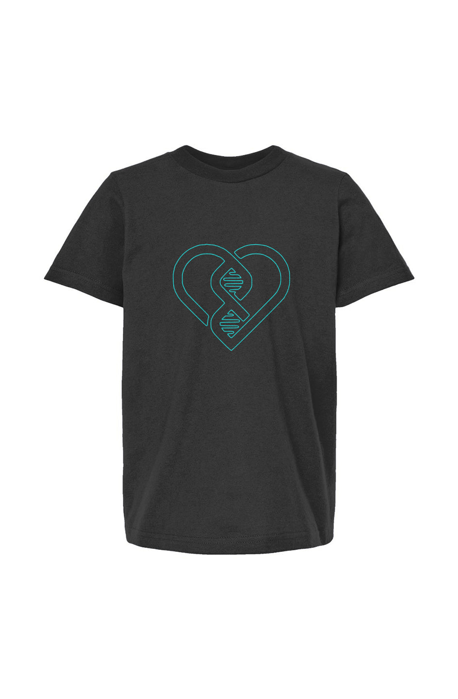 DNA Heat Outline (Aqua) - Youth Tee