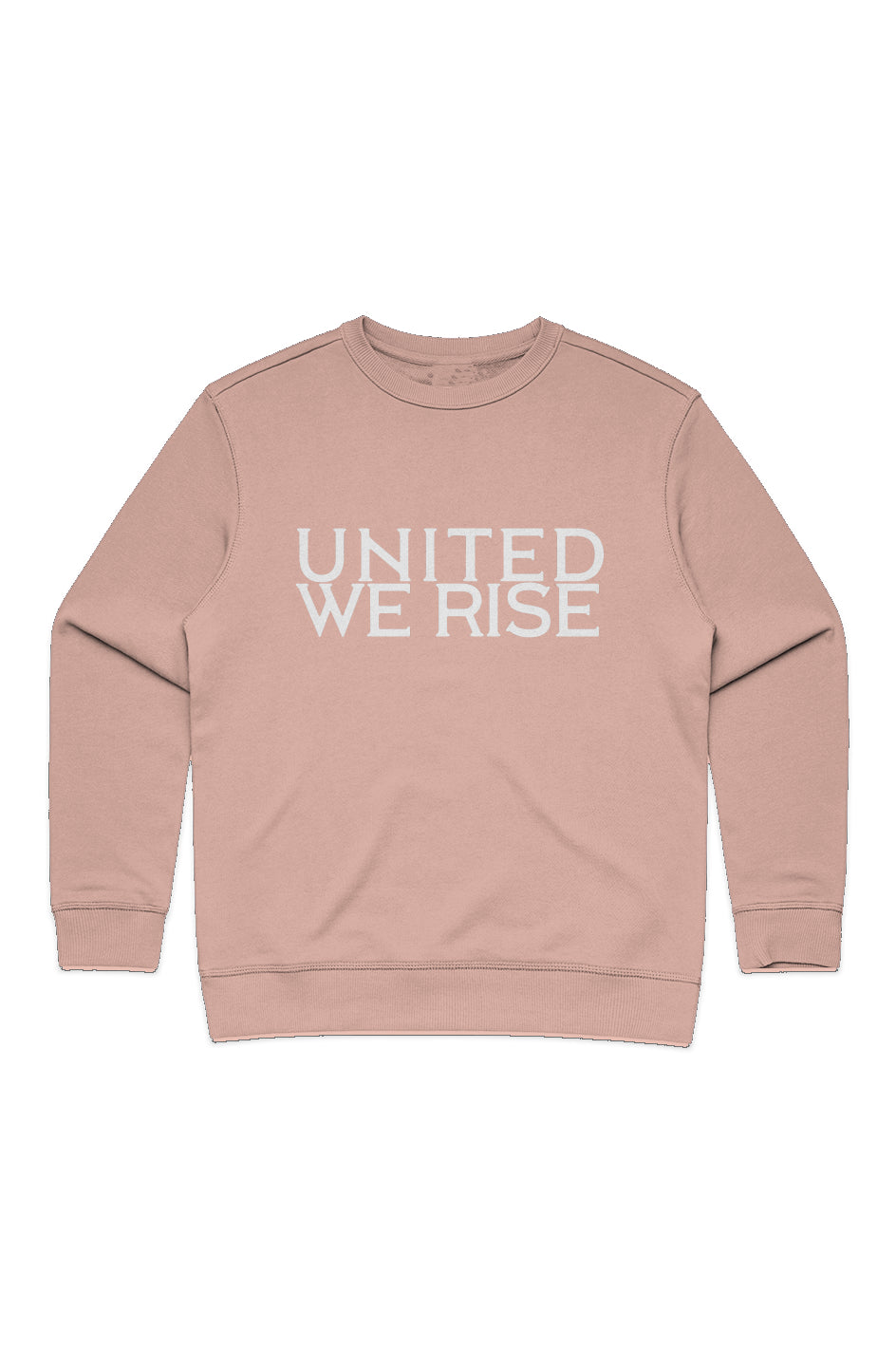 United We Rise Womens Premium Crew Sweatshirt