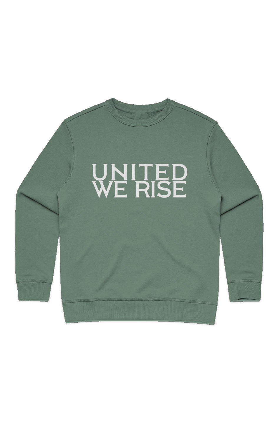 United We Rise Womens Premium Crew Sweatshirt