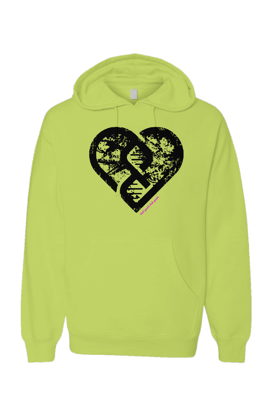 Grunge Heart x HYFY Crossover - Neon Pullover Hoodie