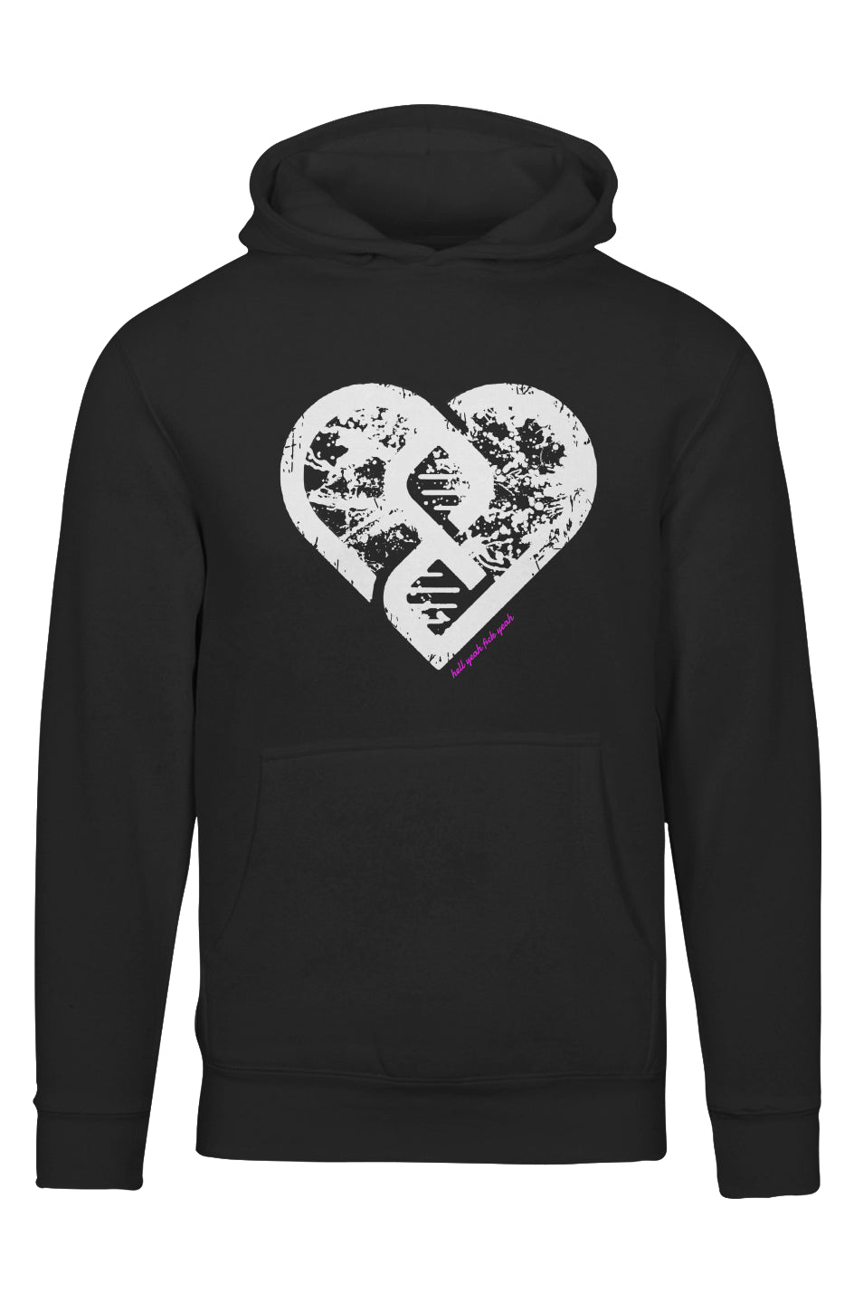 Grunge Heart x HYFY Crossover Pullover Hoodie