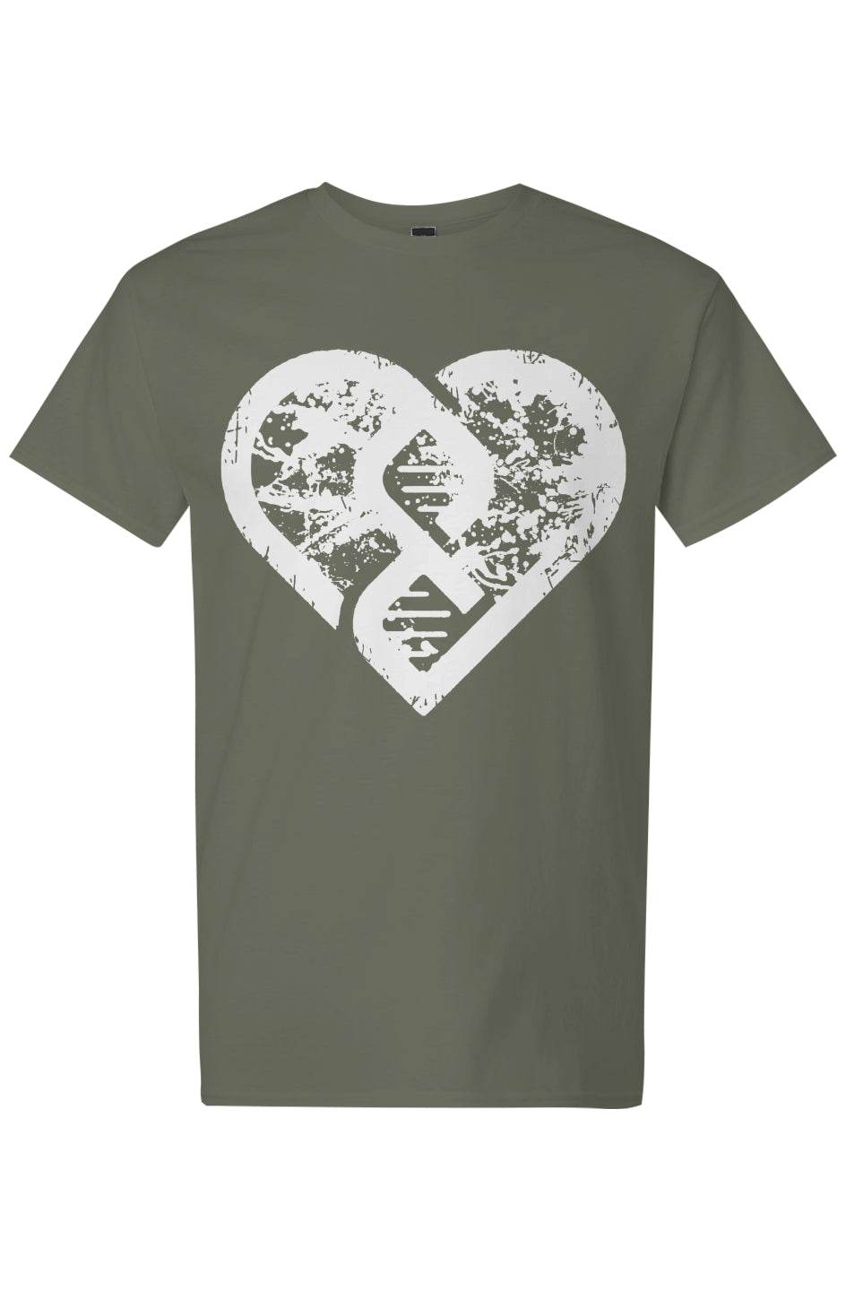 Grunge DNA Heart T-Shirt