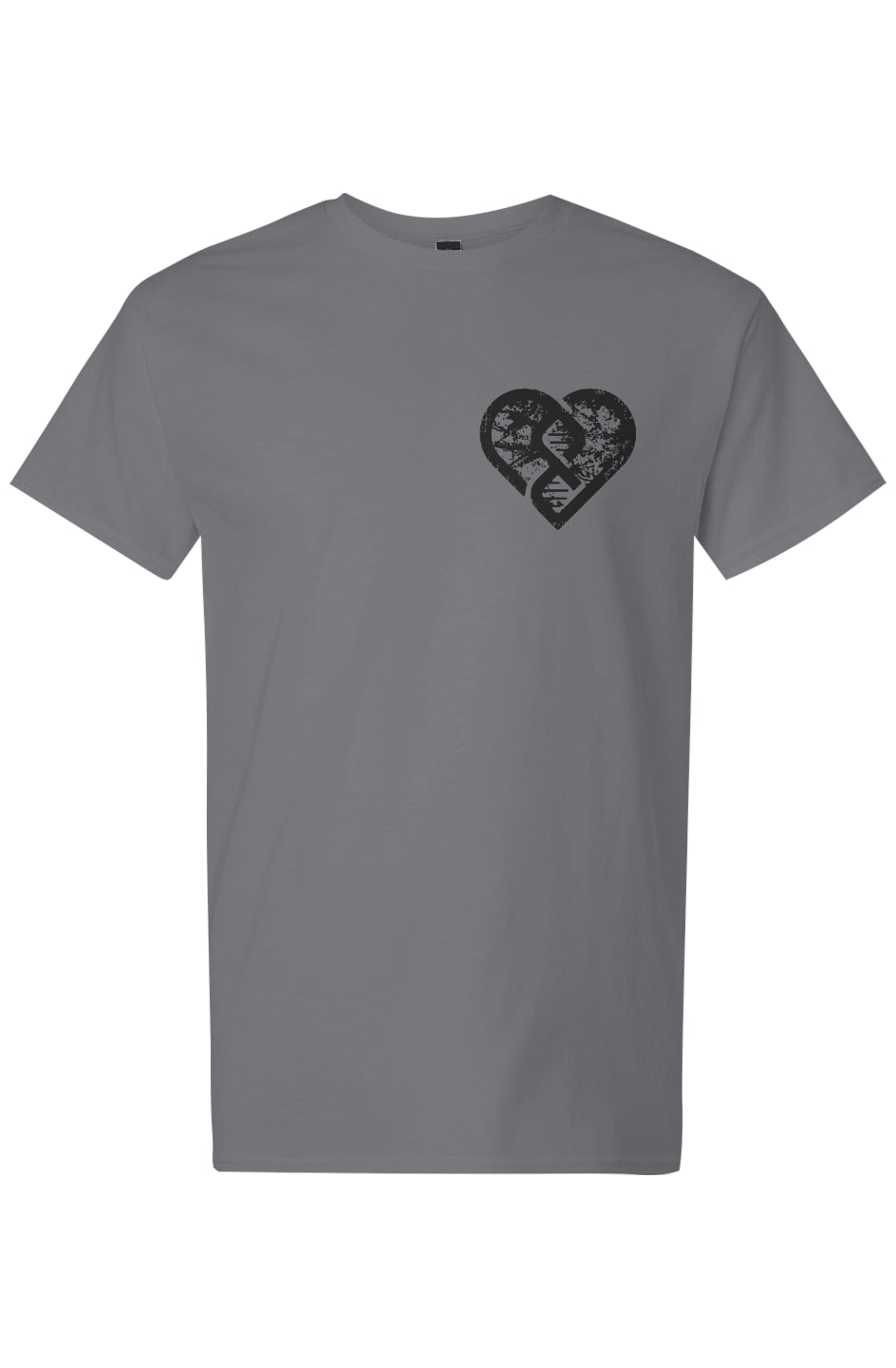 Small Grunge DNA Heart T-Shirt