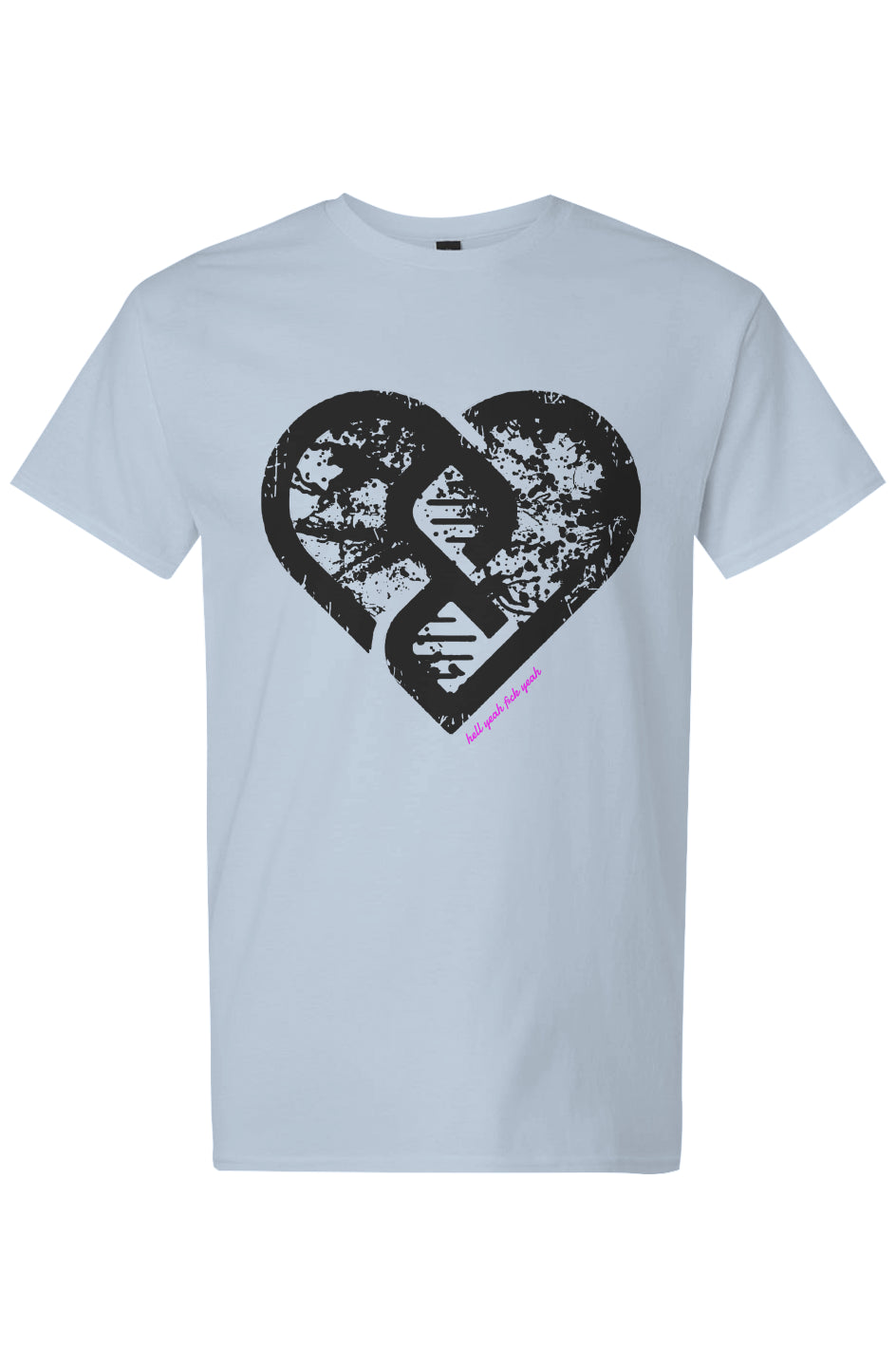 Grunge Heart x HYFY Crossover Pink/Black T-Shirt