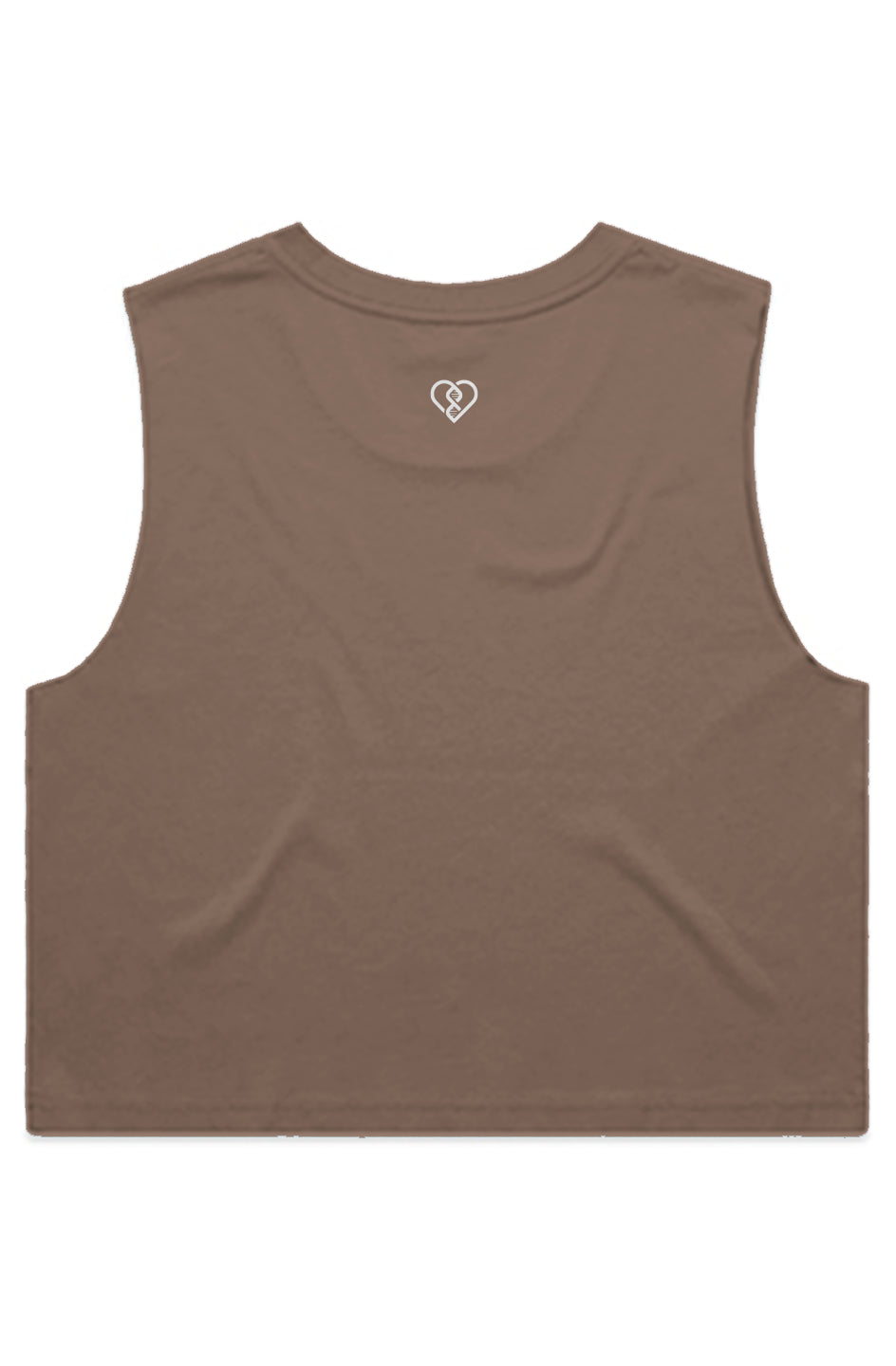 Grunge Heart Crop Tank