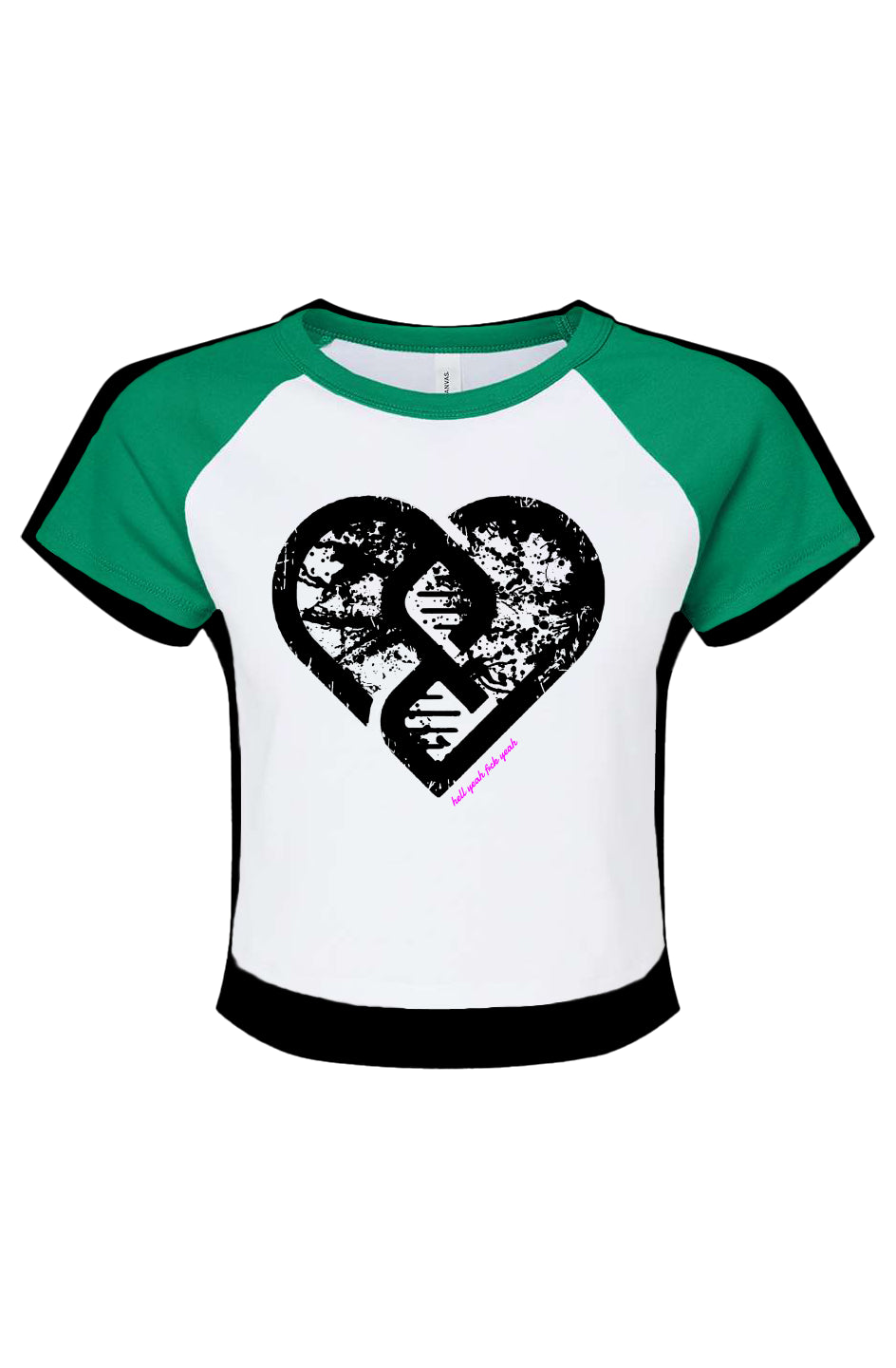 Grunge Heart HYFY Baby Tee