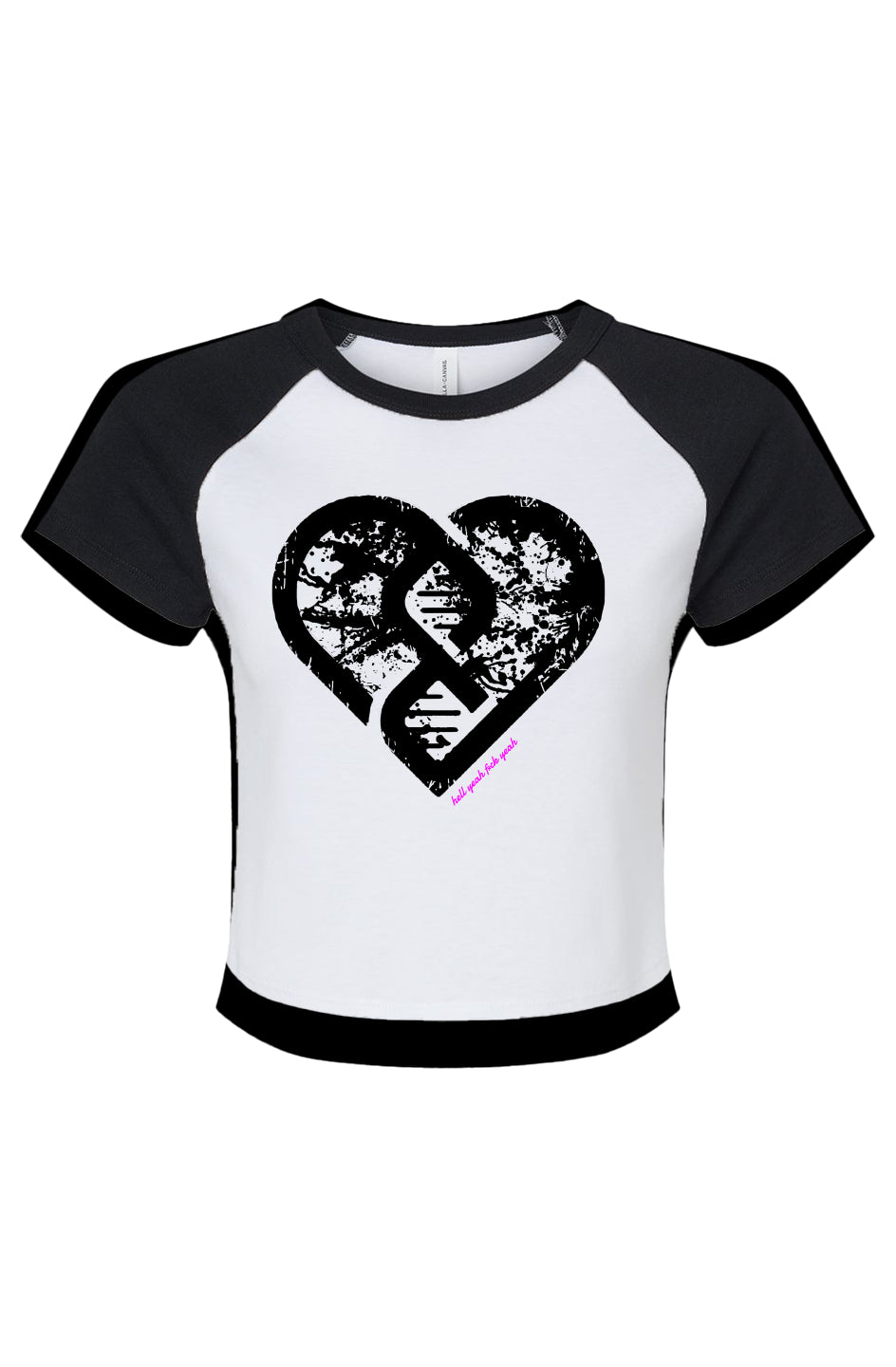 Grunge Heart HYFY Baby Tee