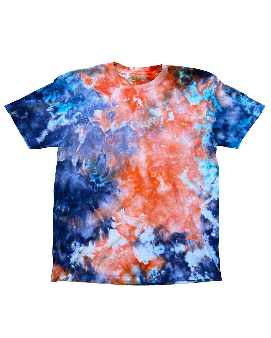 ICE DYED T-SHIRT Clementine