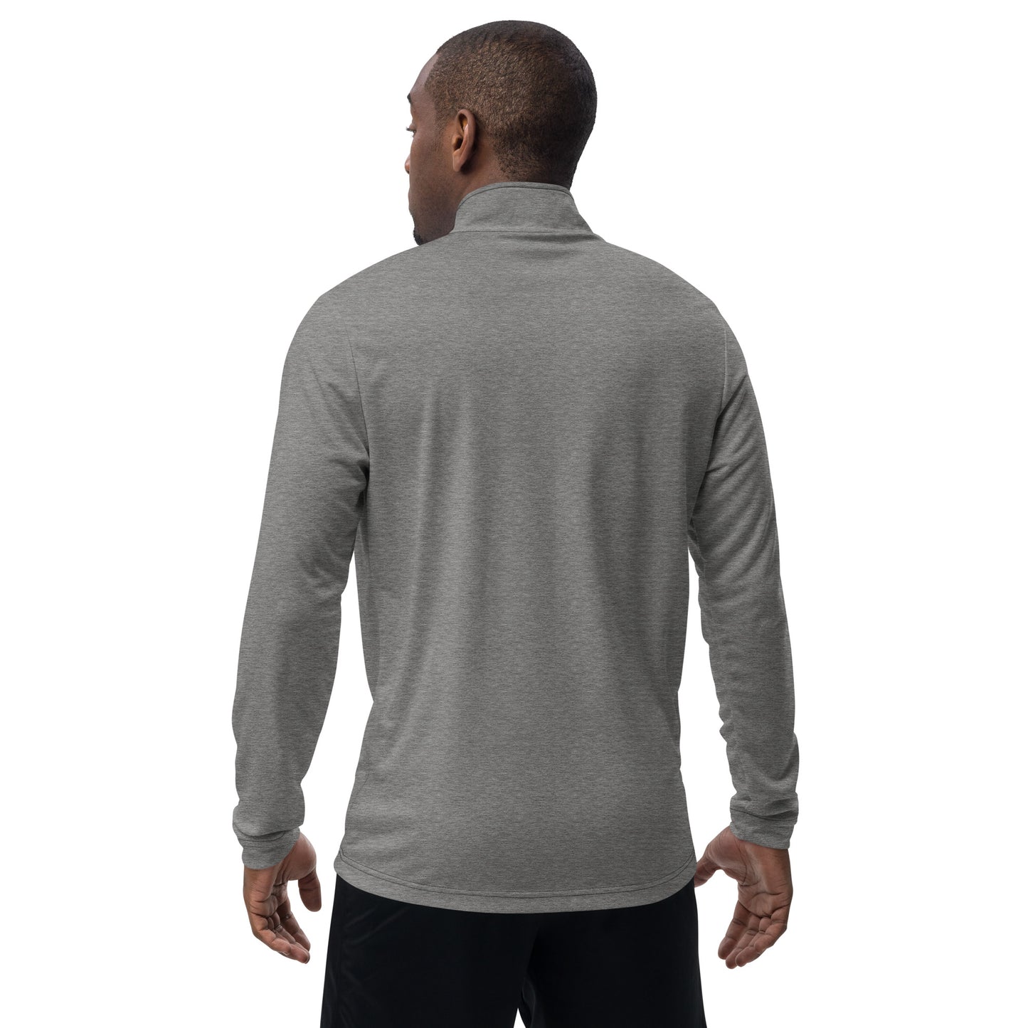 DNA Heart Logo (Embroidered) - Adidas Quarter Zip Pullover