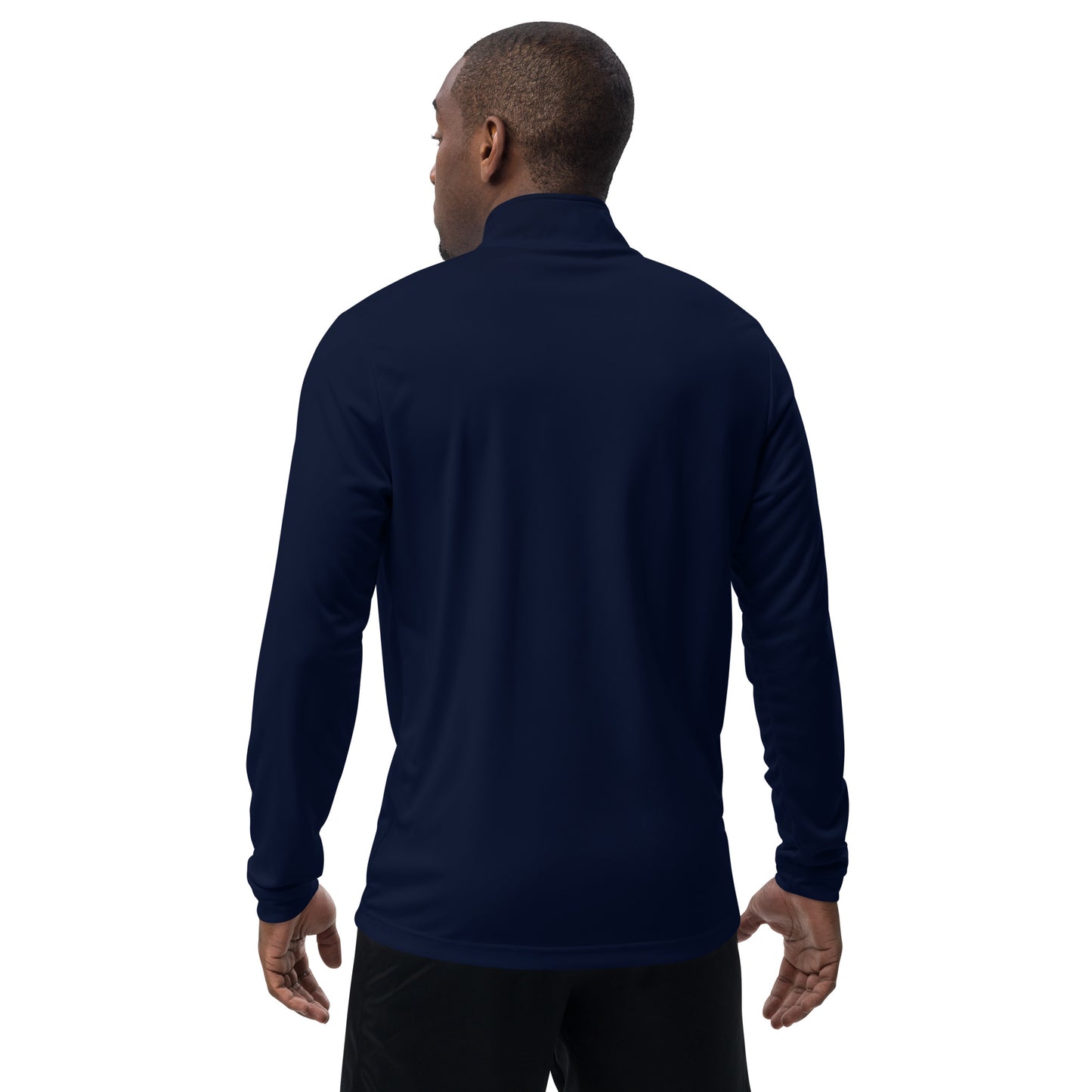 DNA Heart Logo (Embroidered) - Adidas Quarter Zip Pullover