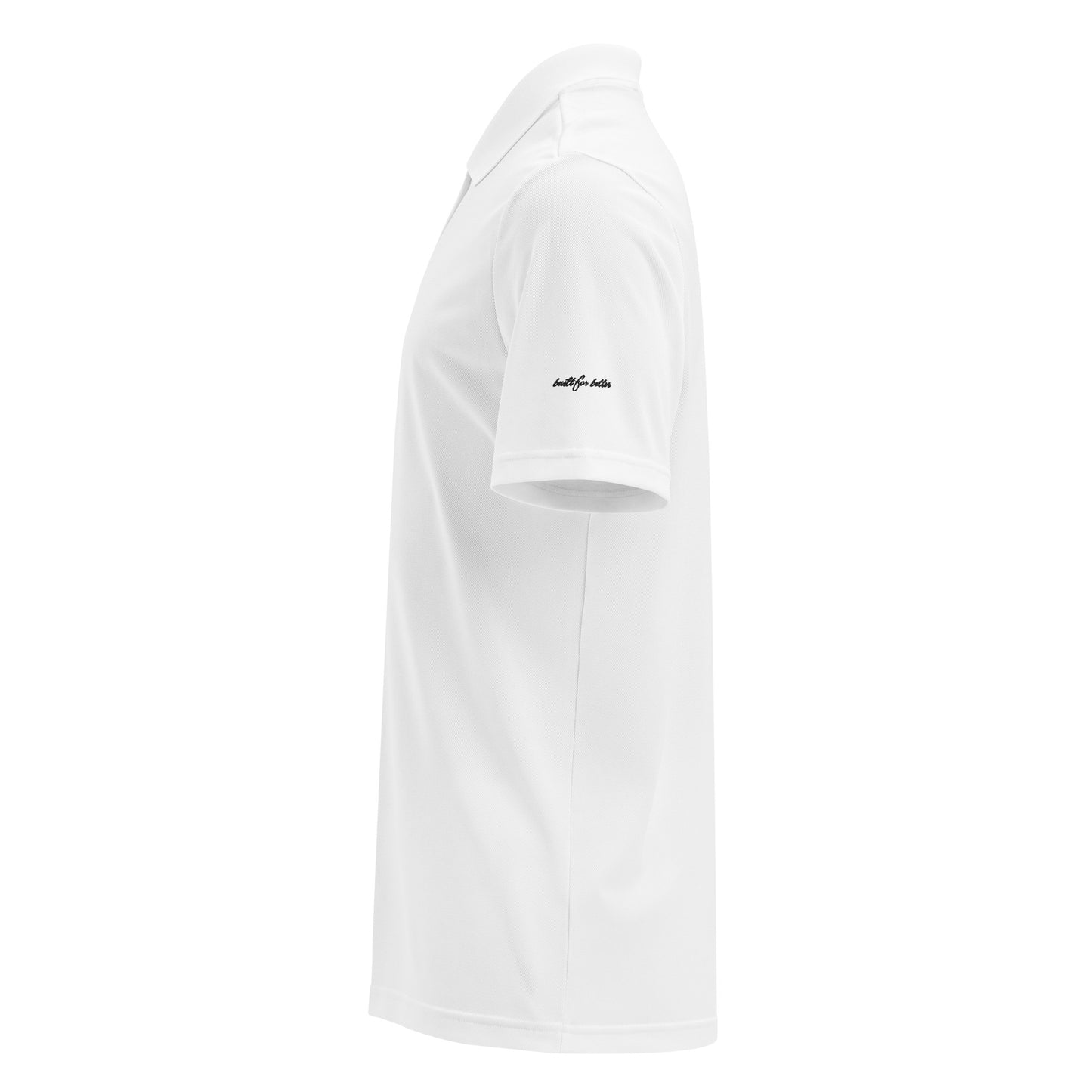 DNA Heart Logo Embroidered Adidas Sport Polo
