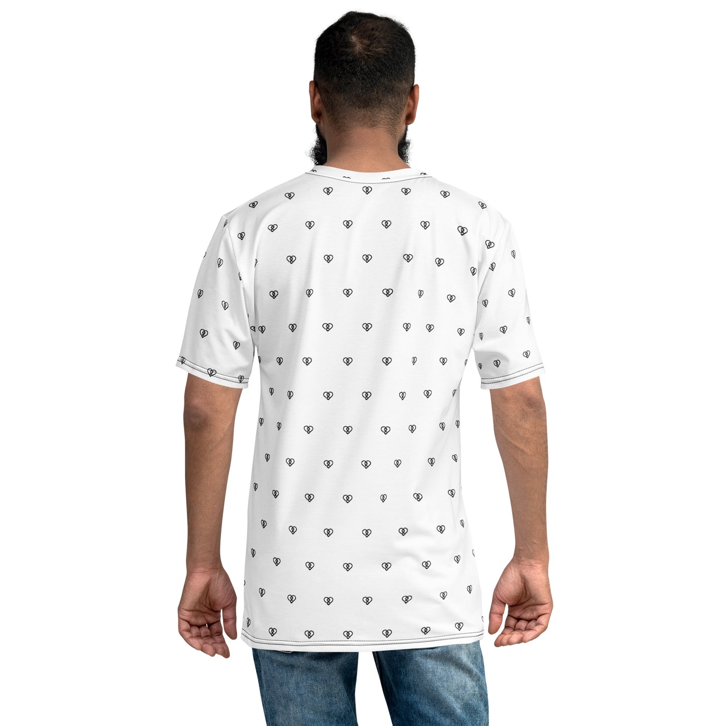Heart Pattern T-Shirt