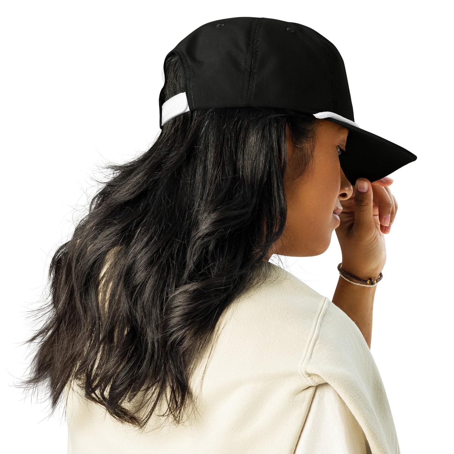 DNA Heart (Embroidered White) - Golf rope cap
