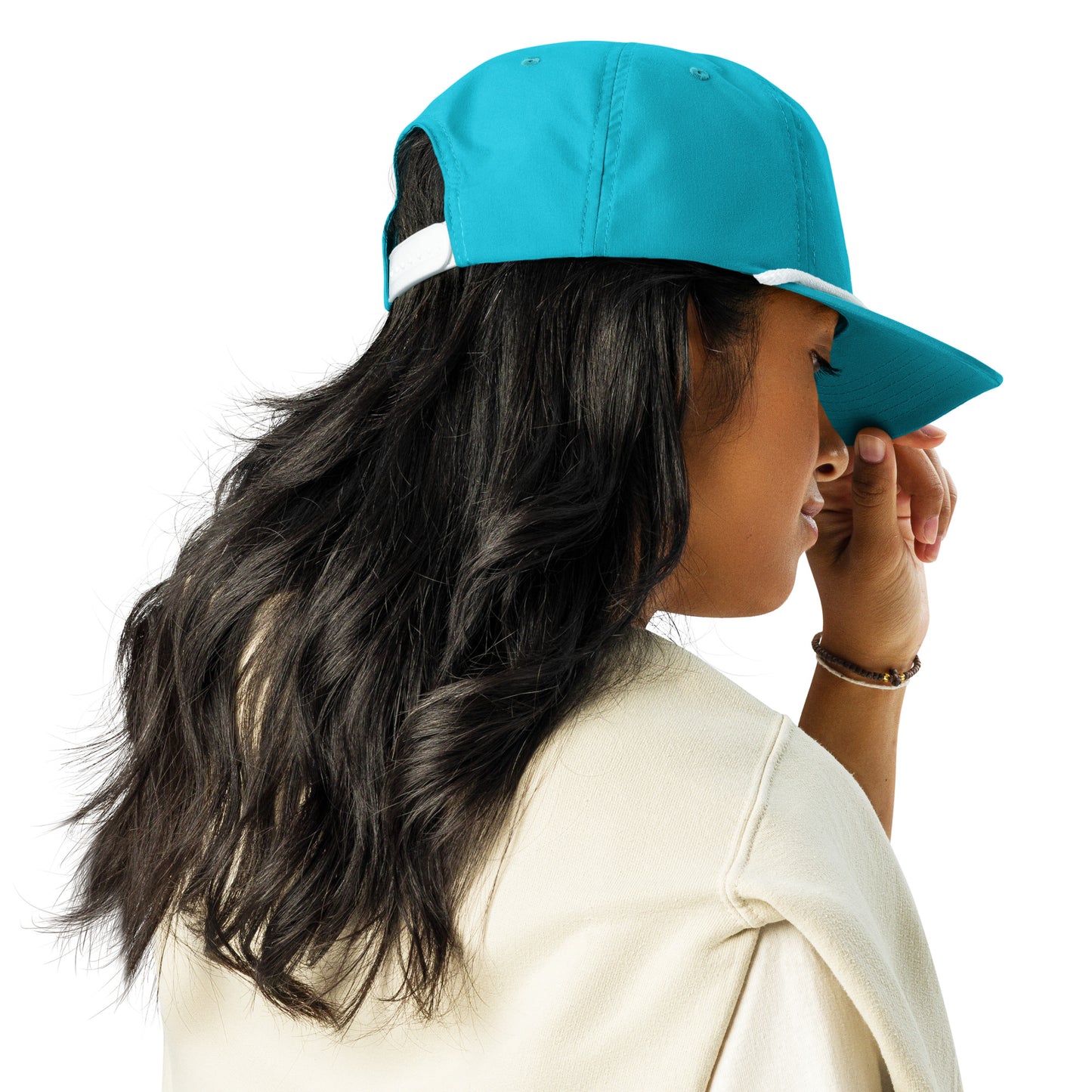 DNA Heart (Embroidered White) - Golf rope cap