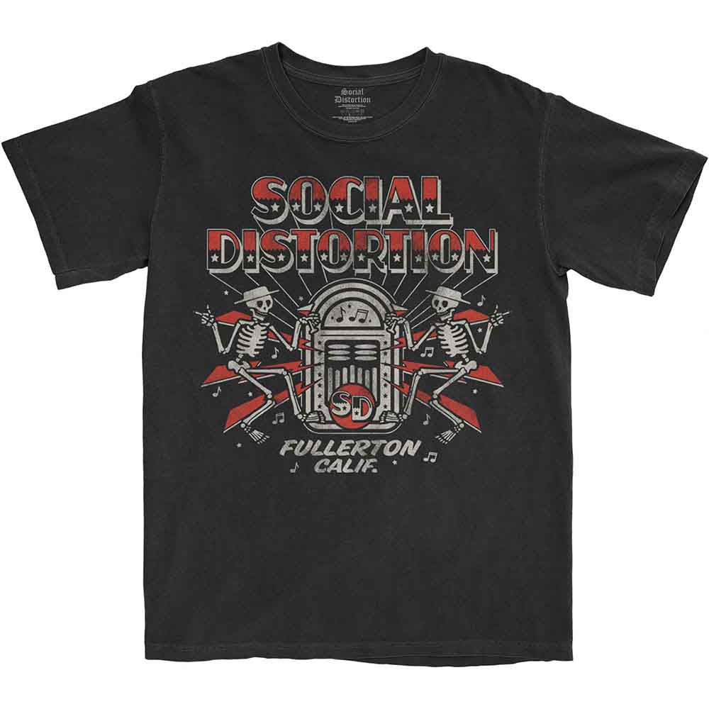 Social Distortion Jukebox Skelly T-Shirt