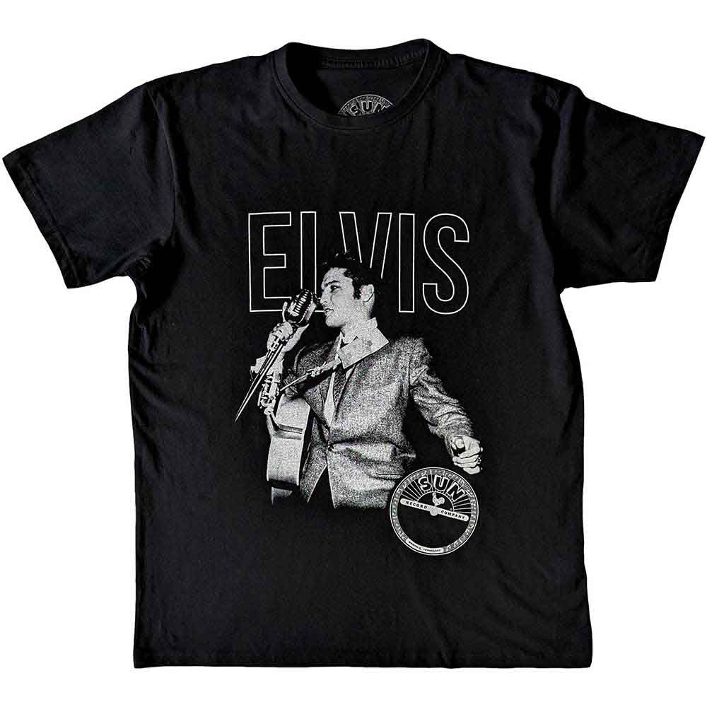 Elvis Live Portrait Sun Records T-Shirt