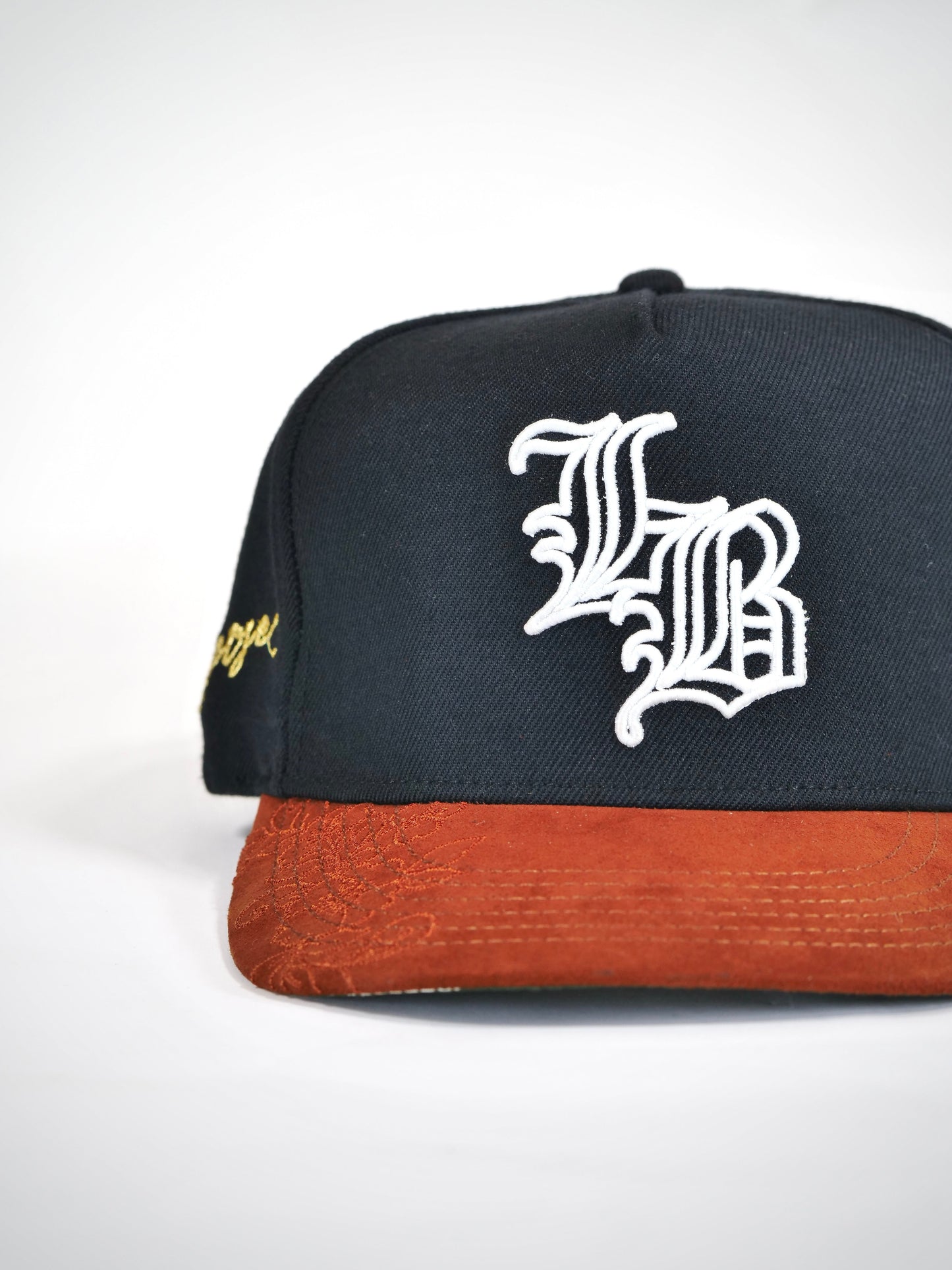 OG Long Beach Live Boundlessly Snapback Hat (Black/Tan Brown)