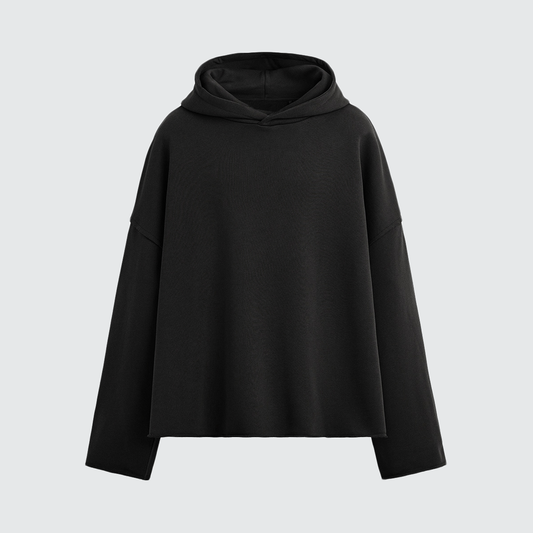 Heavyweight Boxy Hoodie - Premium Oversized Pullover Sweatshirt