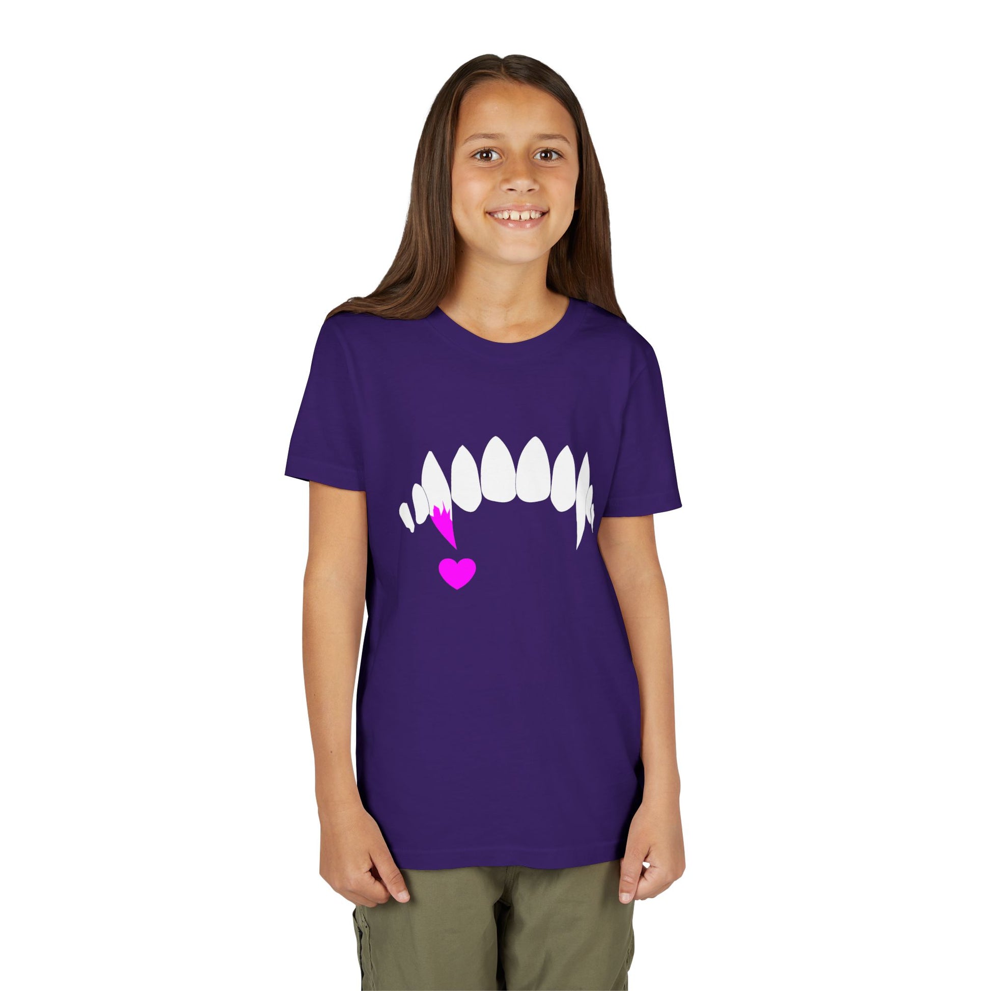 Love Bites Kids Tee — Fangs Graphic