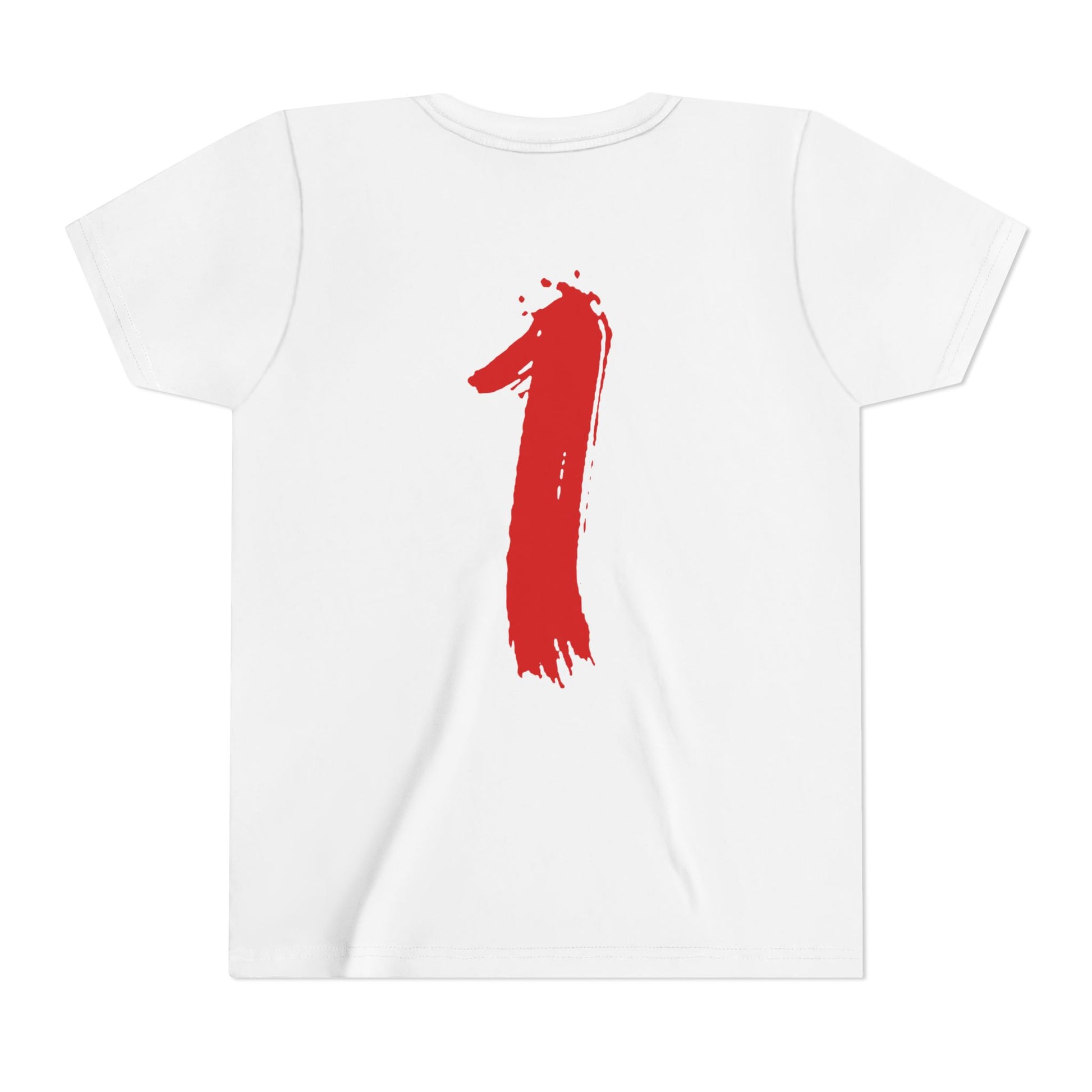 Limited Edition Youth Tee — 'Limited Edition' Front & Red Brushstroke '1' Back
