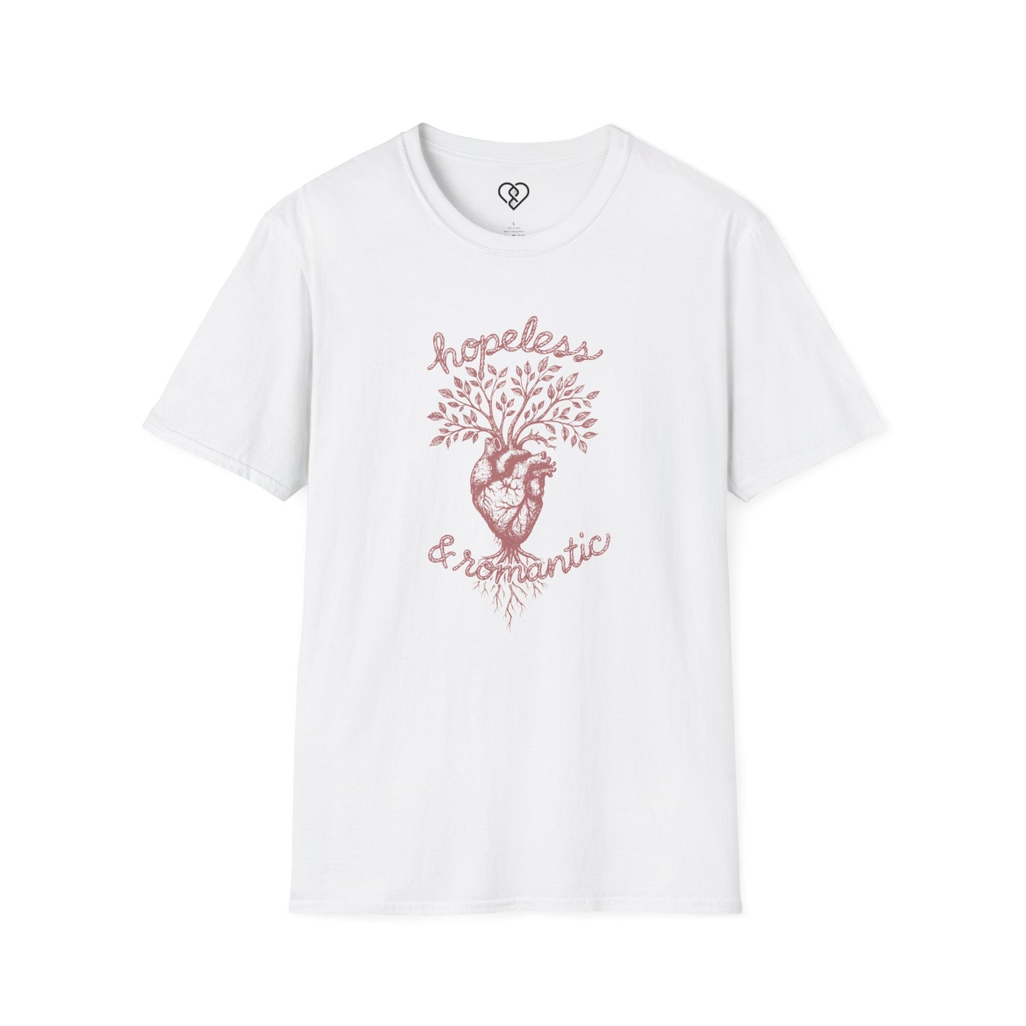 Emo T-Shirt 'Hopeless & Romantic'