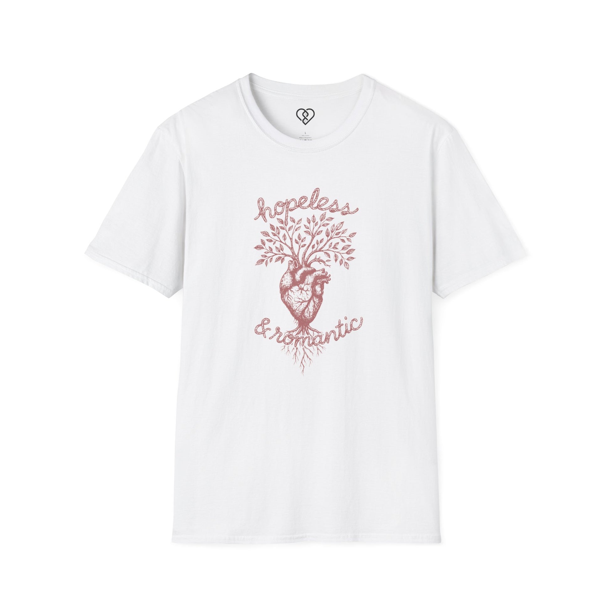 Emo T-Shirt 'Hopeless & Romantic'