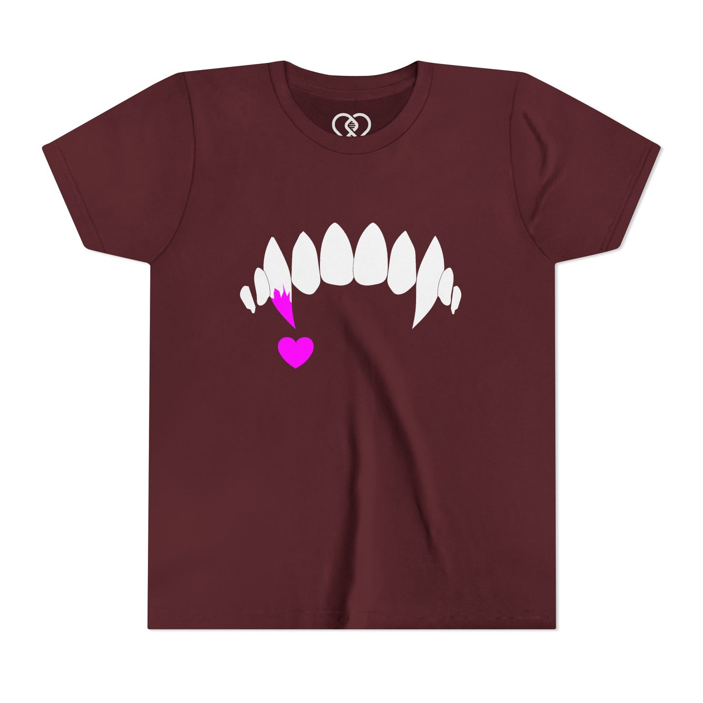 Love Bites Kids Tee — Fangs Graphic