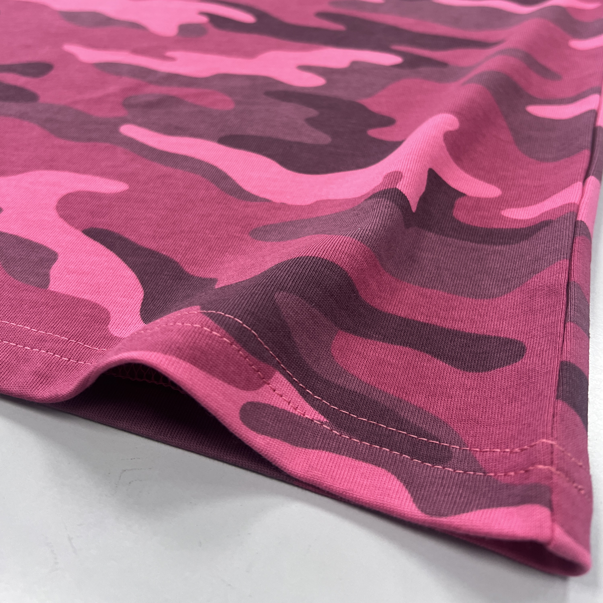 Unisex Heavyweight Cotton Rose Camo Oversized T-Shirt Respect Graffiti Design