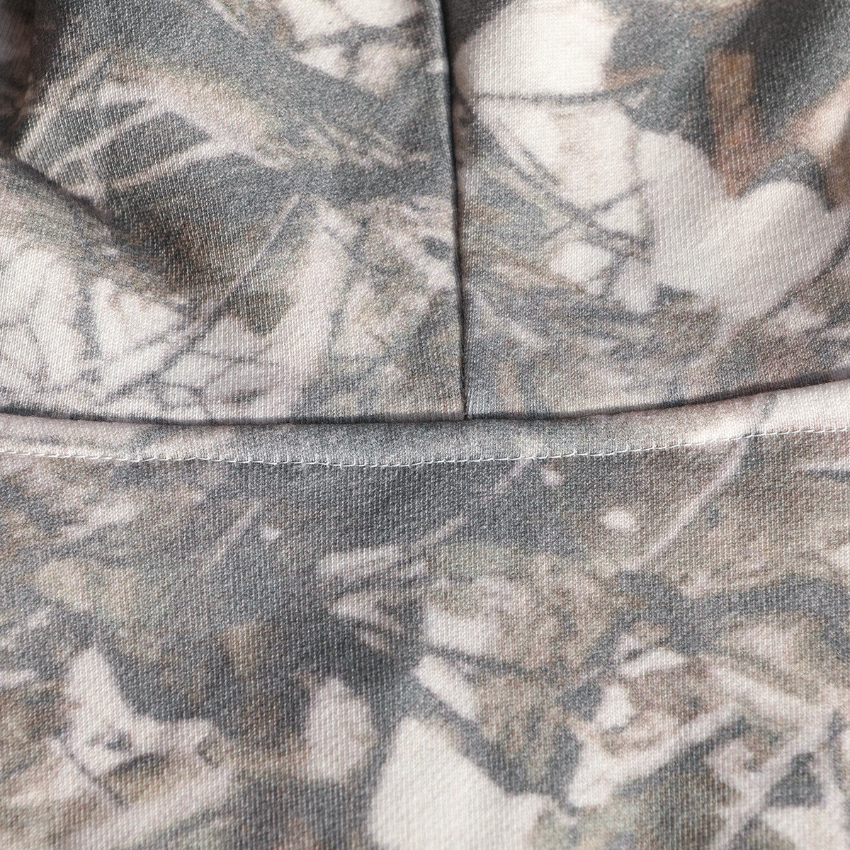 Heavyweight French Terry Camo Zip-Up Hoodie