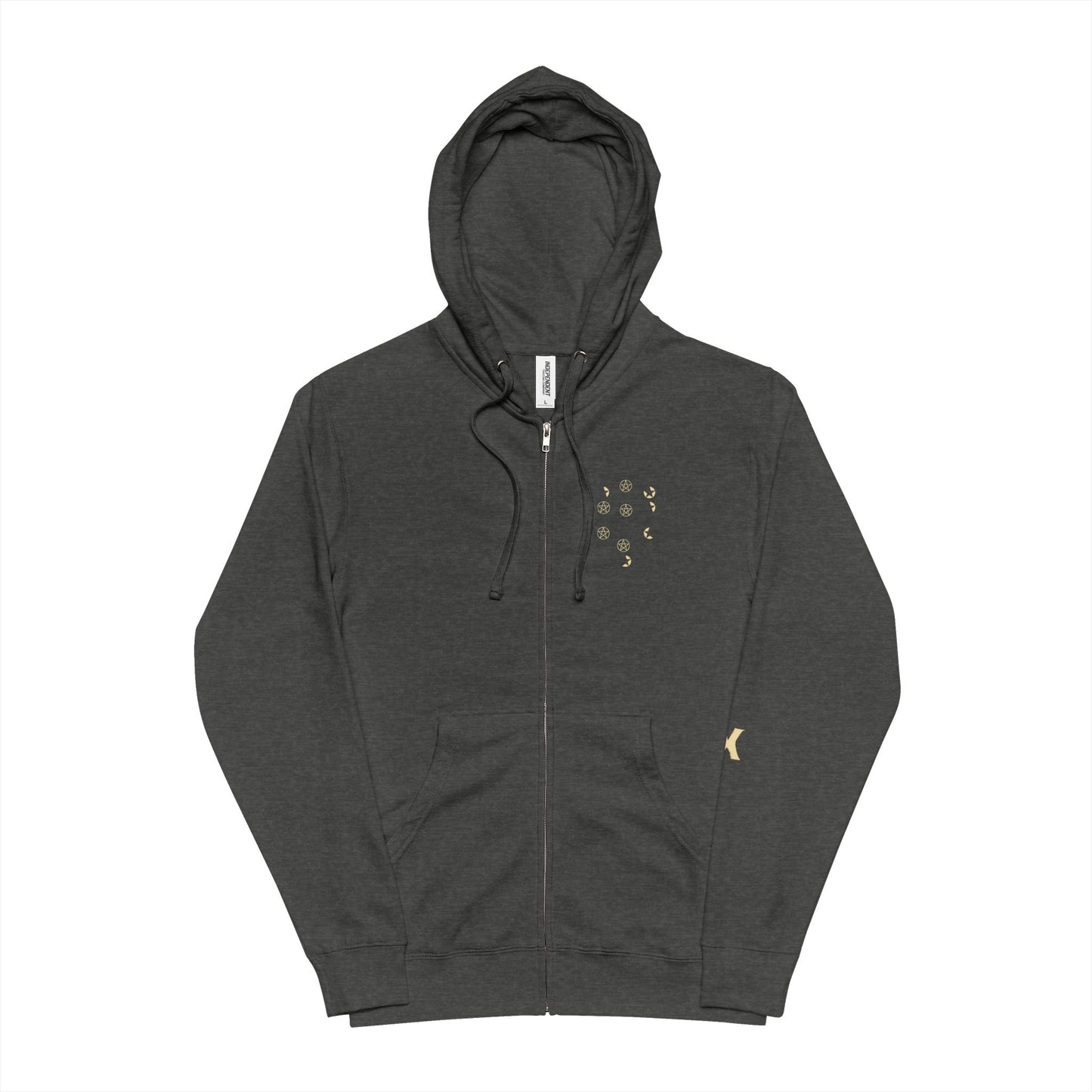 Tarot Shirt - Ten of Pentacles Zip Hoodie