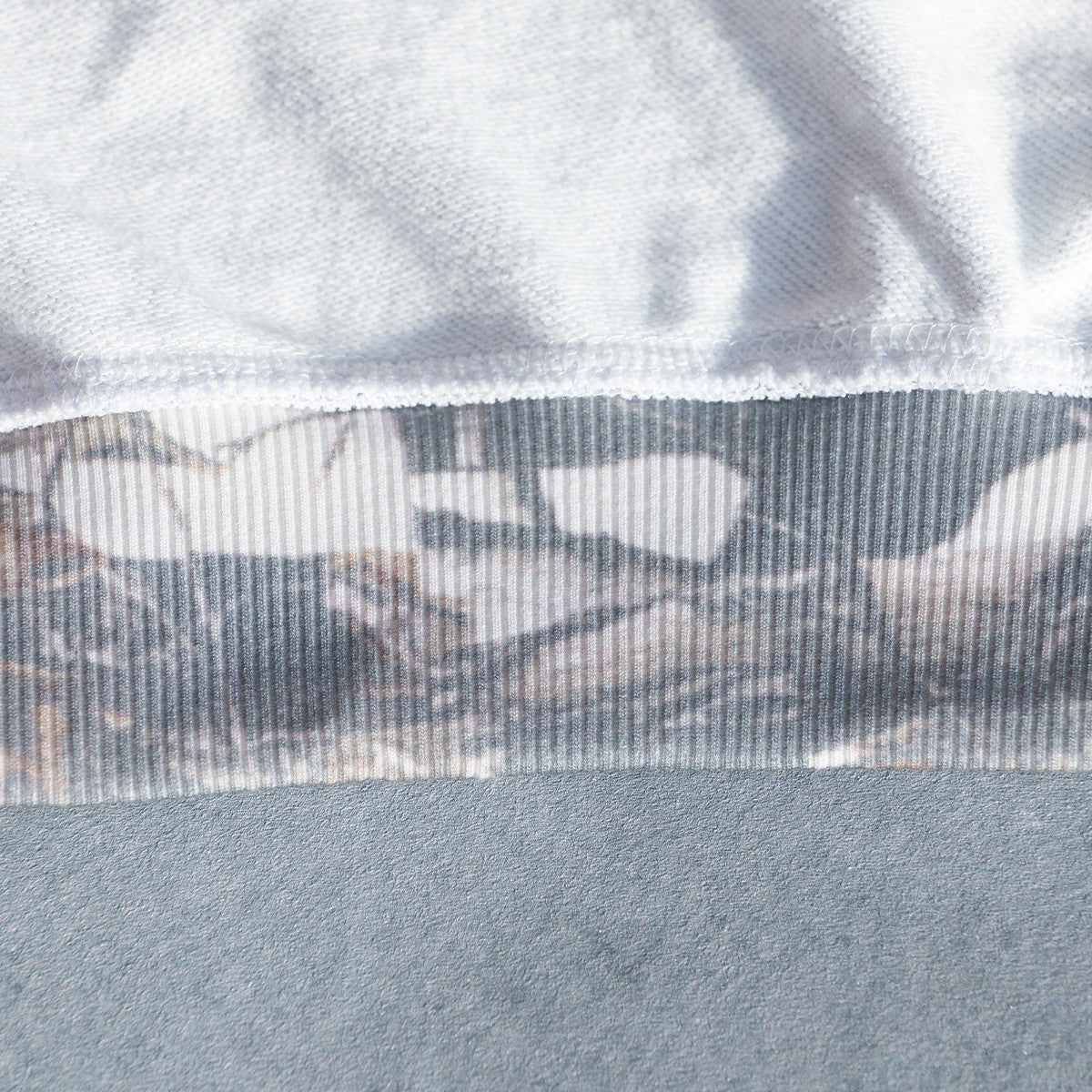 Heavyweight French Terry Camo Zip-Up Hoodie