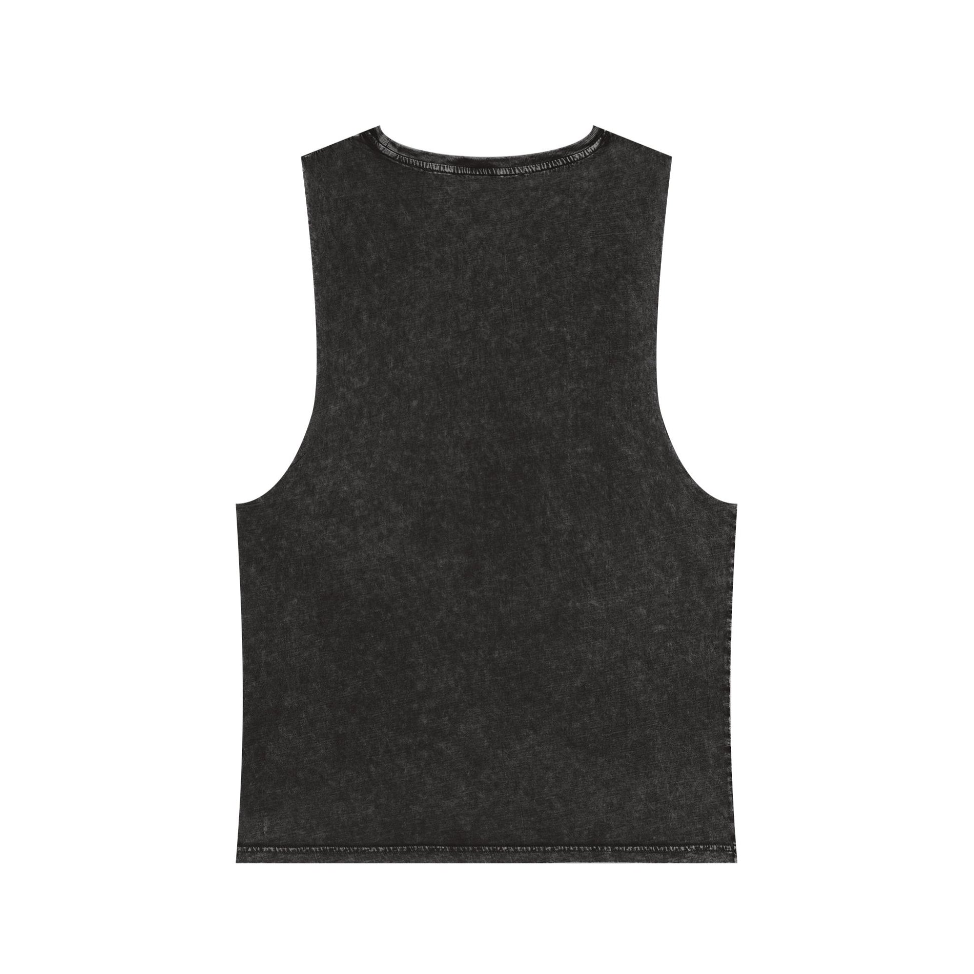 Freedom Fangs Stonewash Tank Top — Vintage Rock Style Graphic Muscle Tee