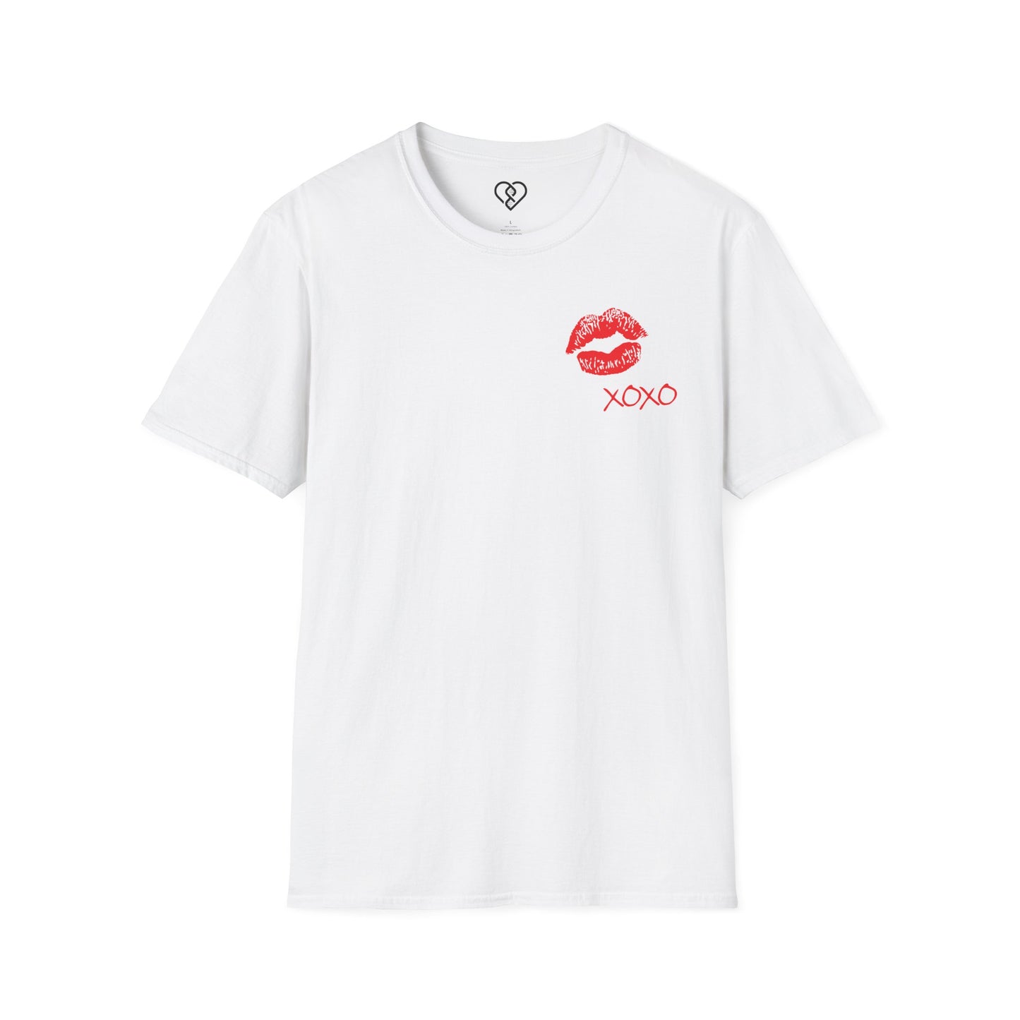Kiss T-Shirt 'XOXO' Lipstick Graphic Tee