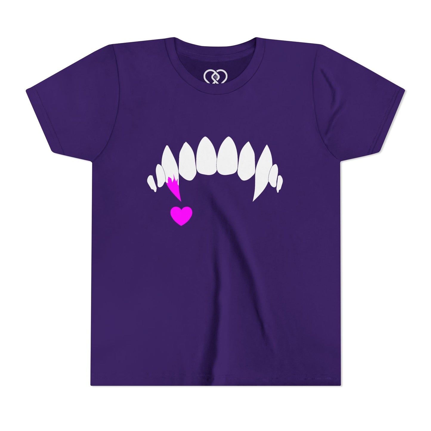 Love Bites Kids Tee — Fangs Graphic