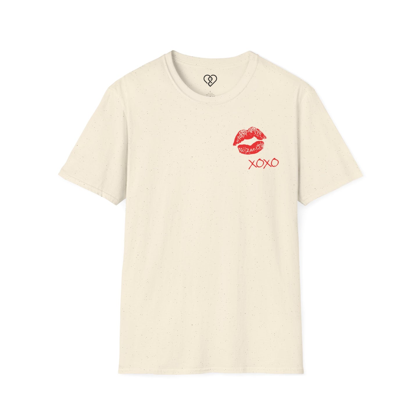Kiss T-Shirt 'XOXO' Lipstick Graphic Tee