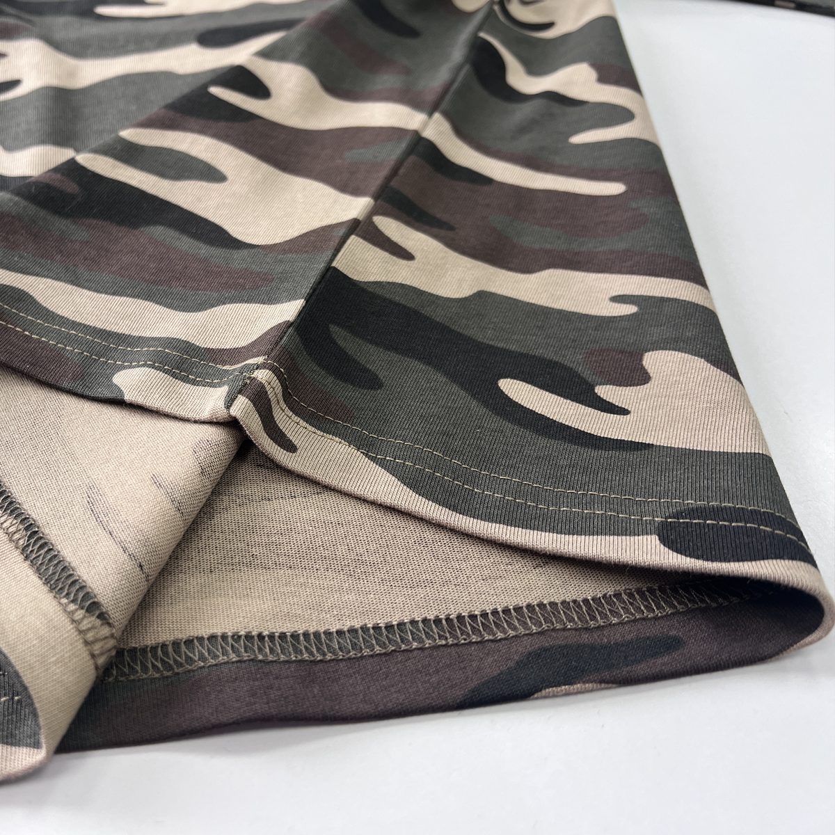 Unisex Heavyweight Cotton Camo Oversized T-Shirt