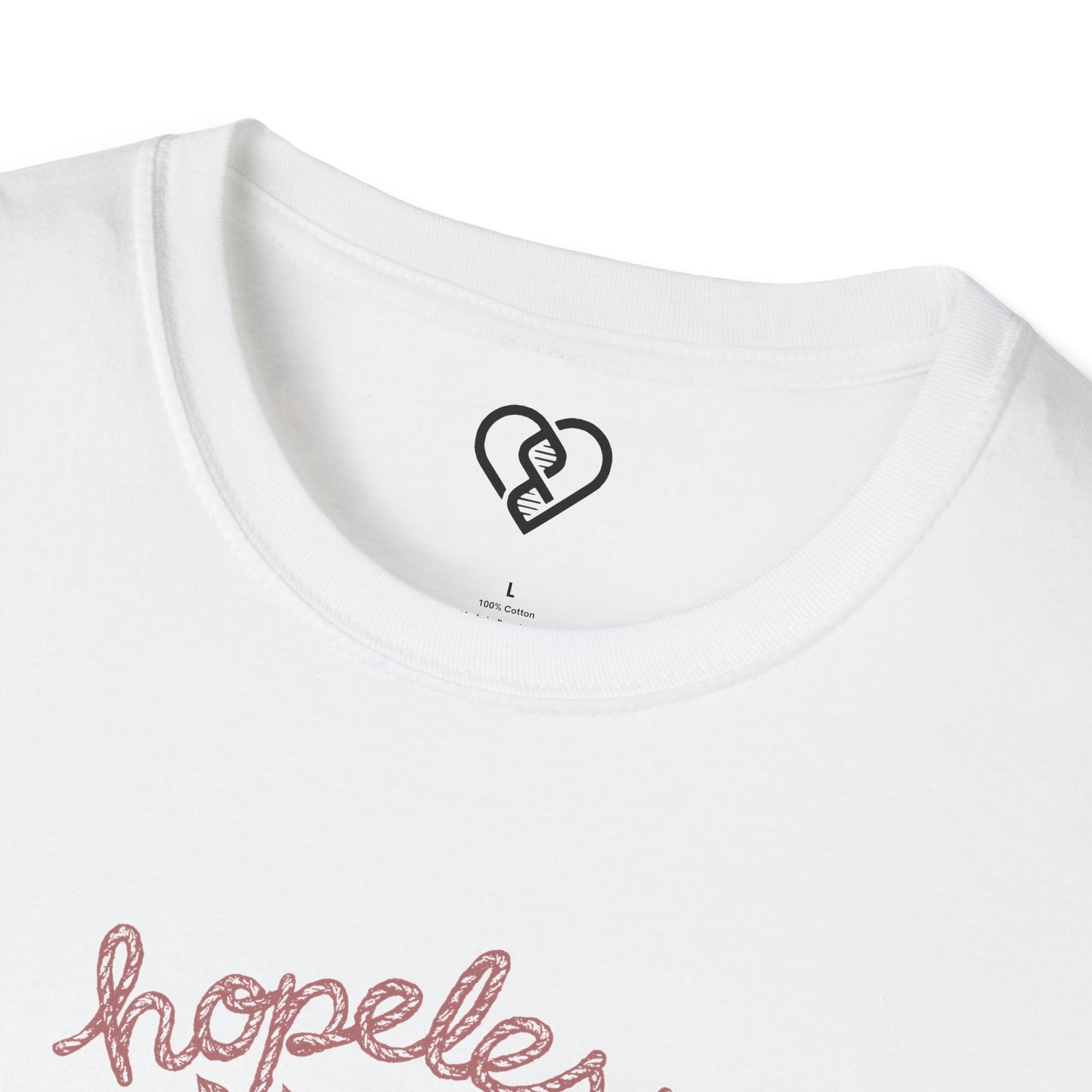Emo T-Shirt 'Hopeless & Romantic'