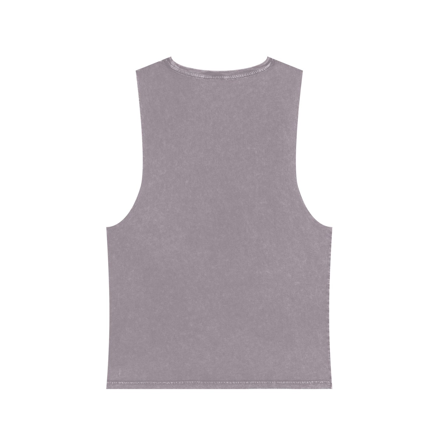 Stonewash Tank Top with Distressed Heart DNA Graphic