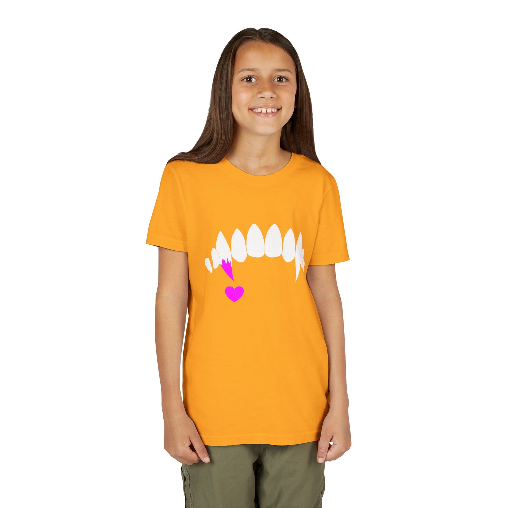 Love Bites Kids Tee — Fangs Graphic