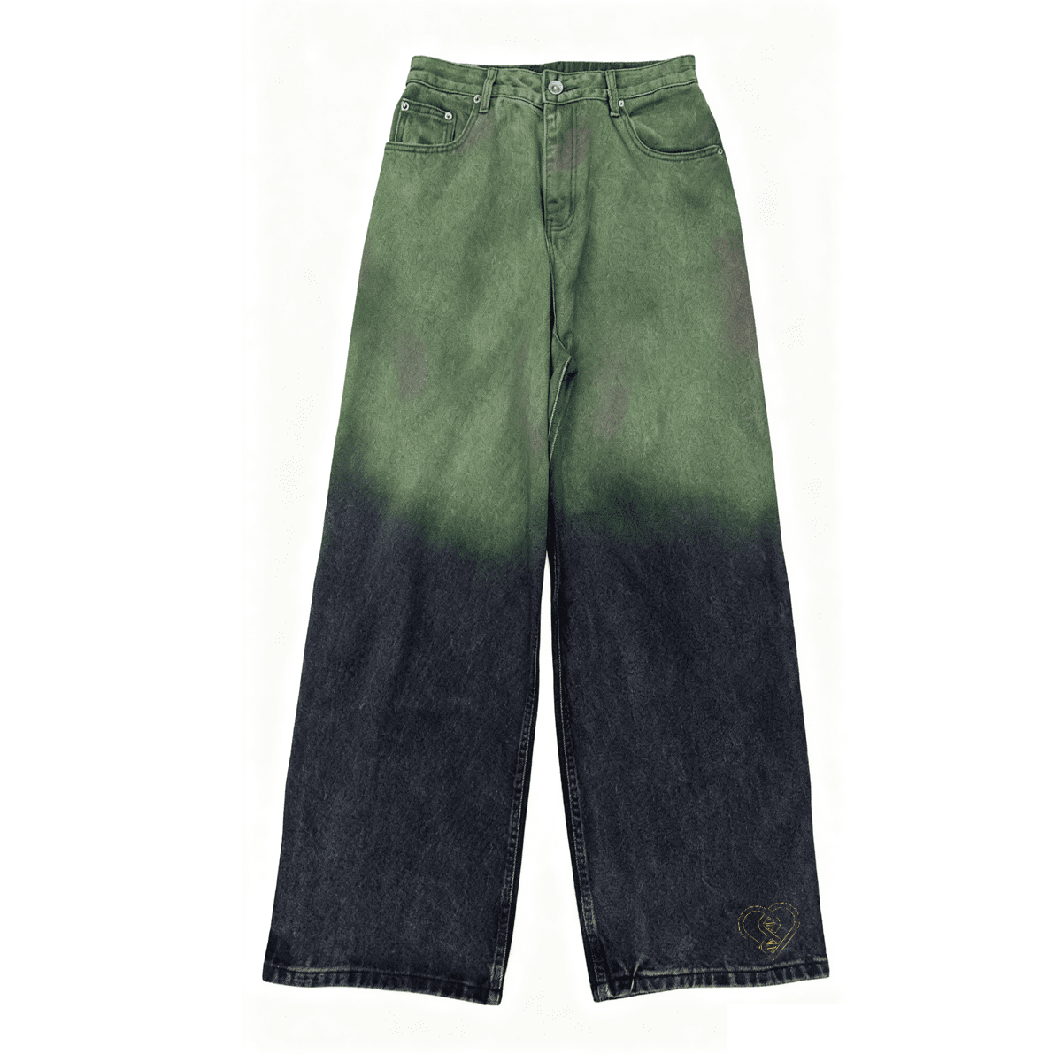 Unisex Aurora Loose Wide-leg Jeans
