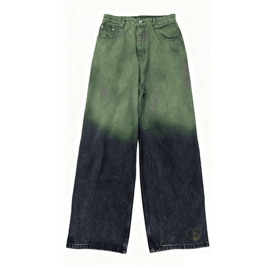 Unisex Aurora Loose Wide-leg Jeans