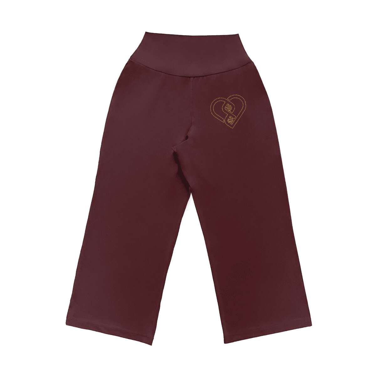Women's Wide-leg yoga pants (Logo Top Right Padow)