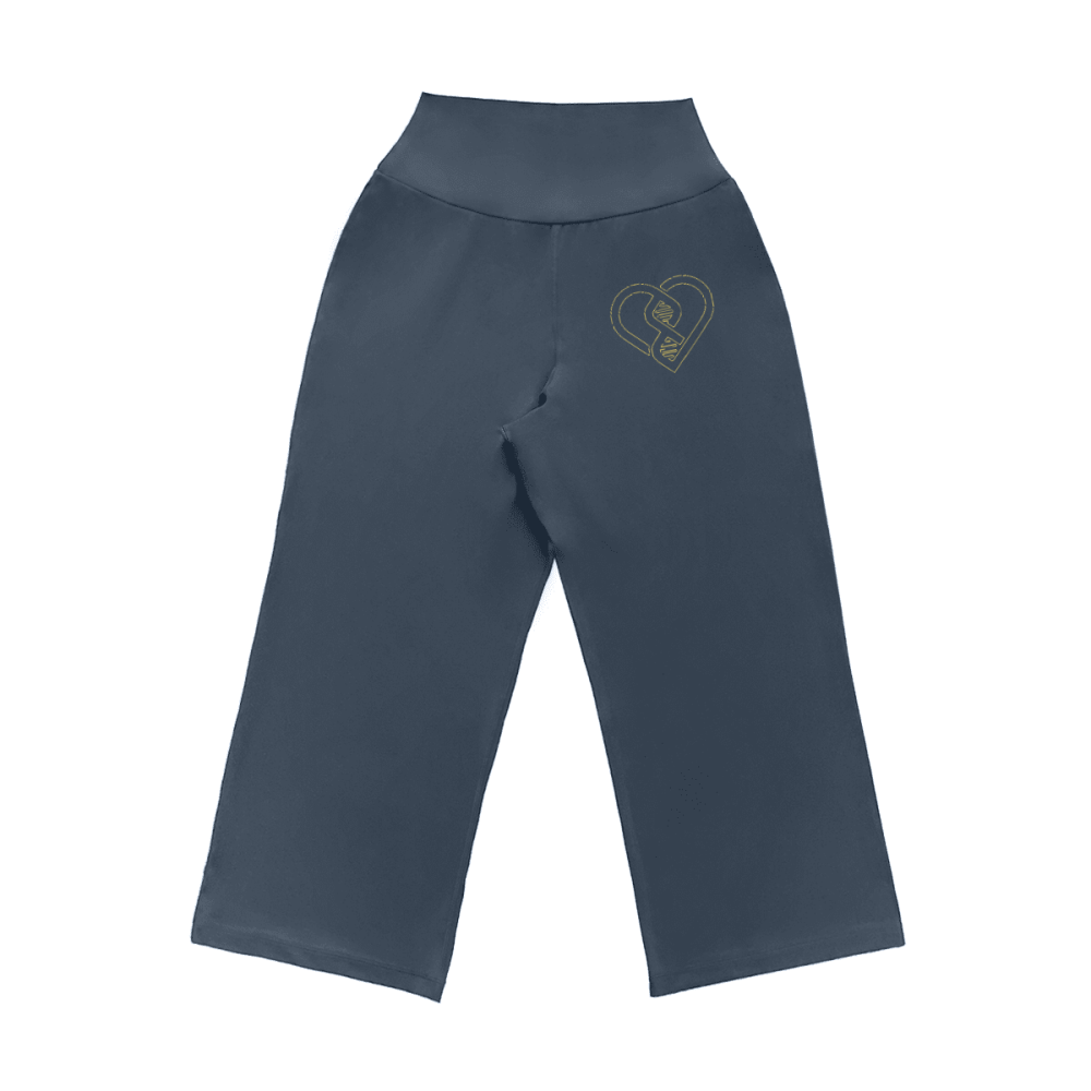 Women's Wide-leg yoga pants (Logo Top Right Padow)