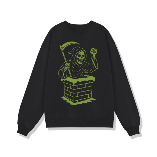 Reap What You Santa - Heavyweight Oversized Sweatshirt