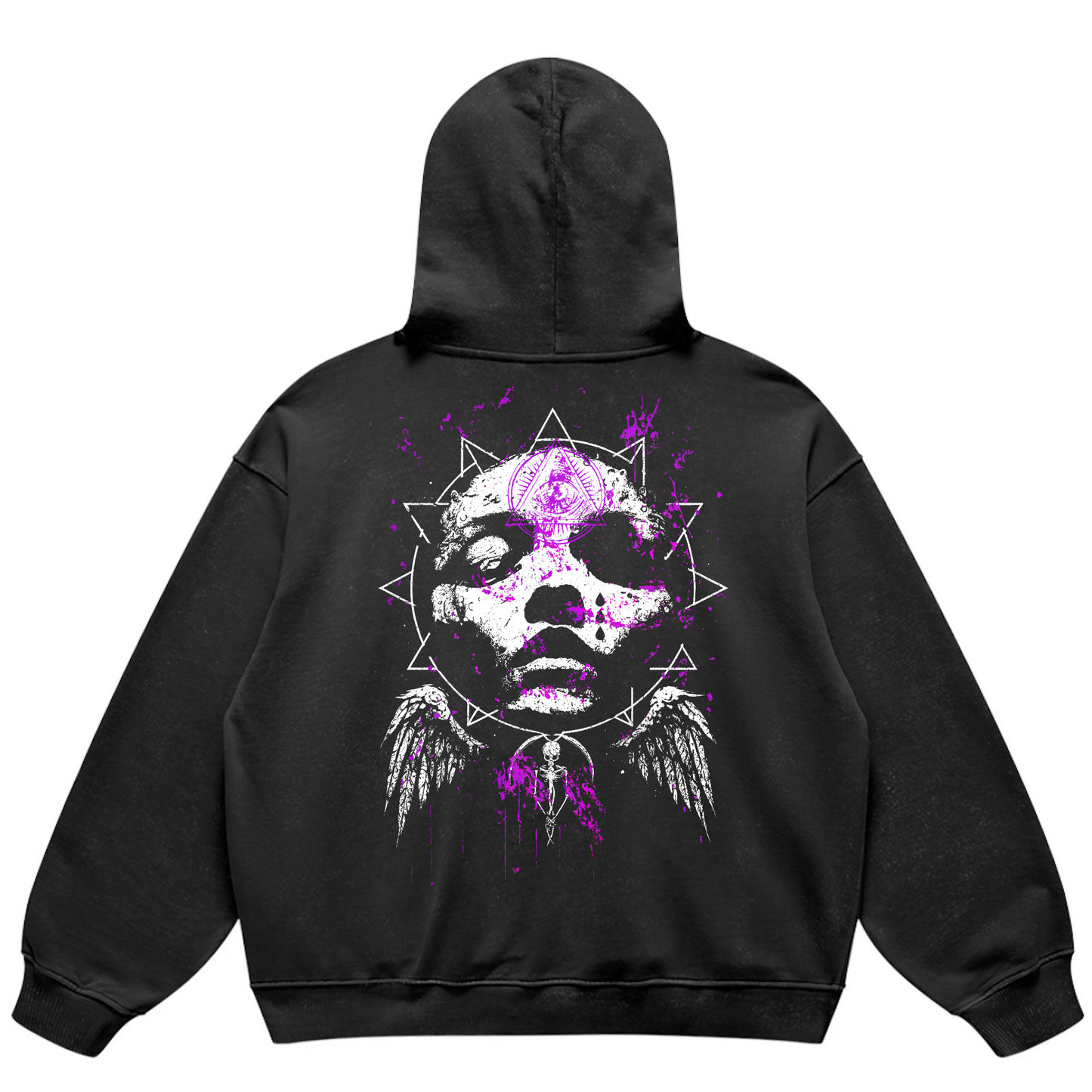 We Are One Super Heavyweight Oversized Retro Hoodie