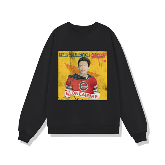 Rage Against The Machine Parody Heavyweight Oversized Sweatshirt