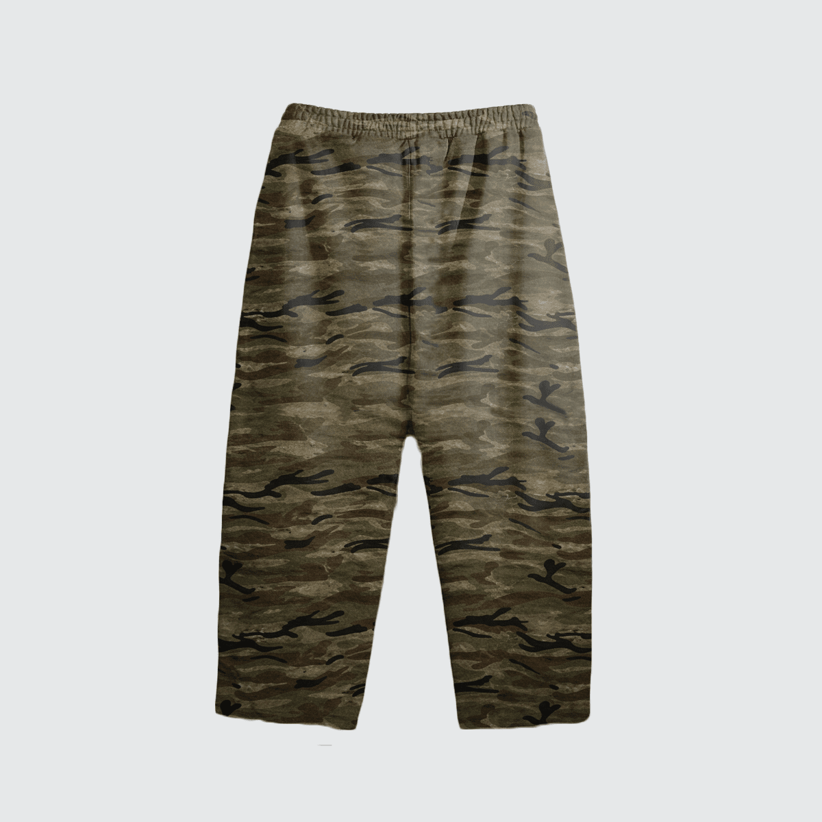 Premium Heavyweight Camo Curved-Leg Sweatpants