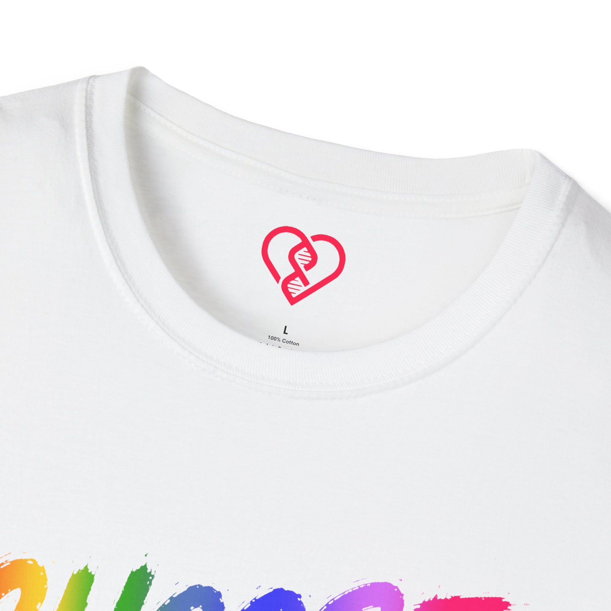 Choose Love Rainbow T-Shirt — Pride Affirmation Tee